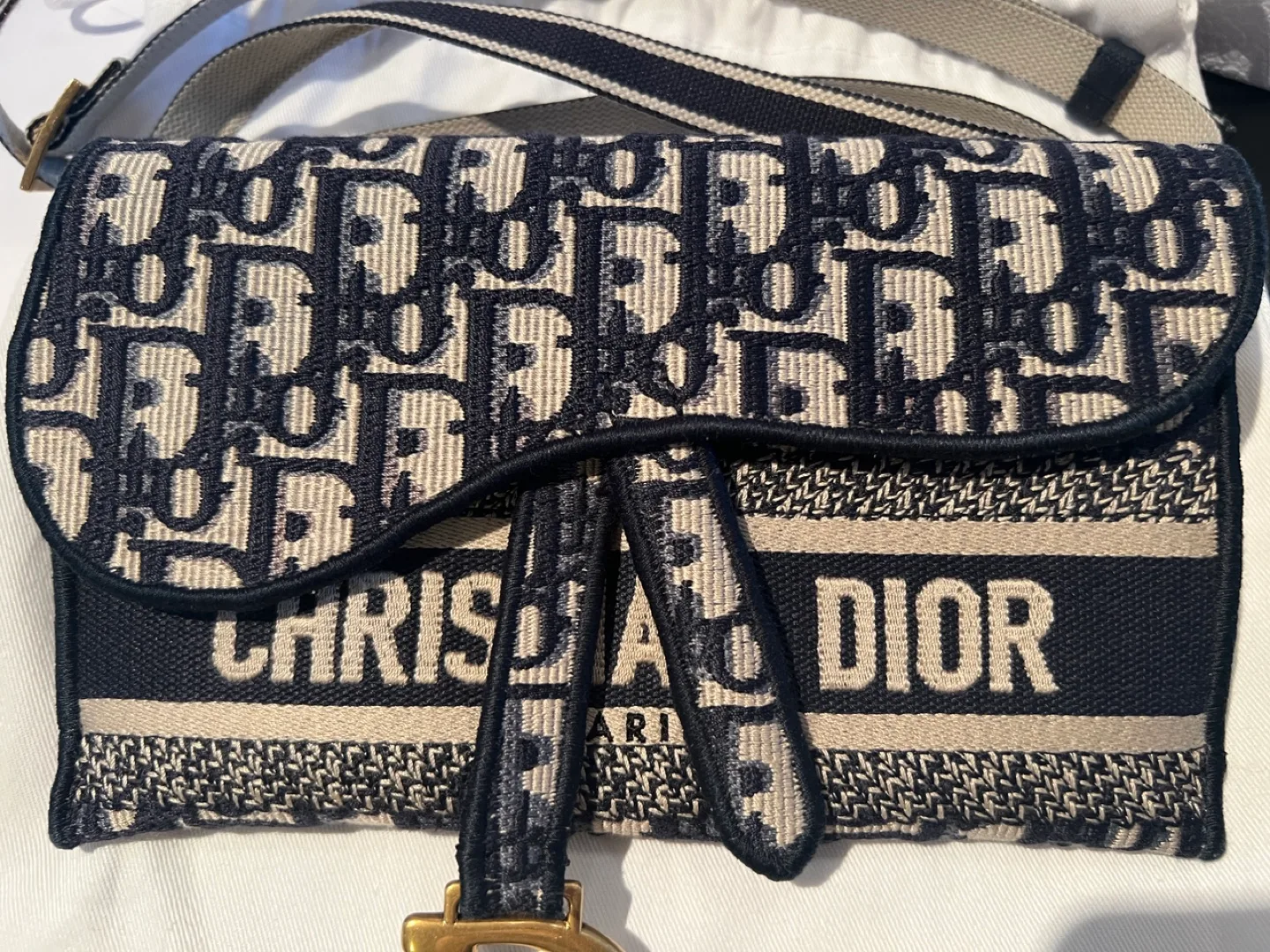 Dior Slim Pouch Saddle Bag image indicator(3)