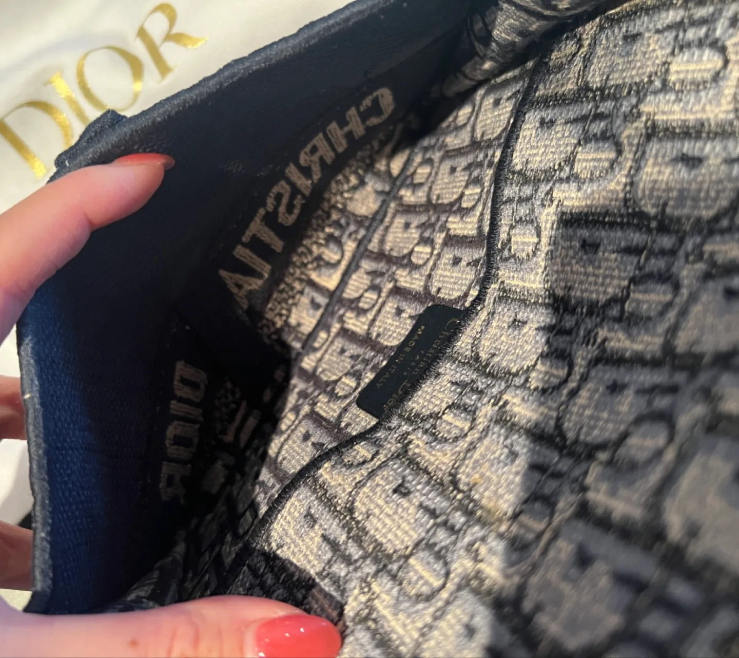 Dior Slim Pouch Saddle Bag image indicator(5)