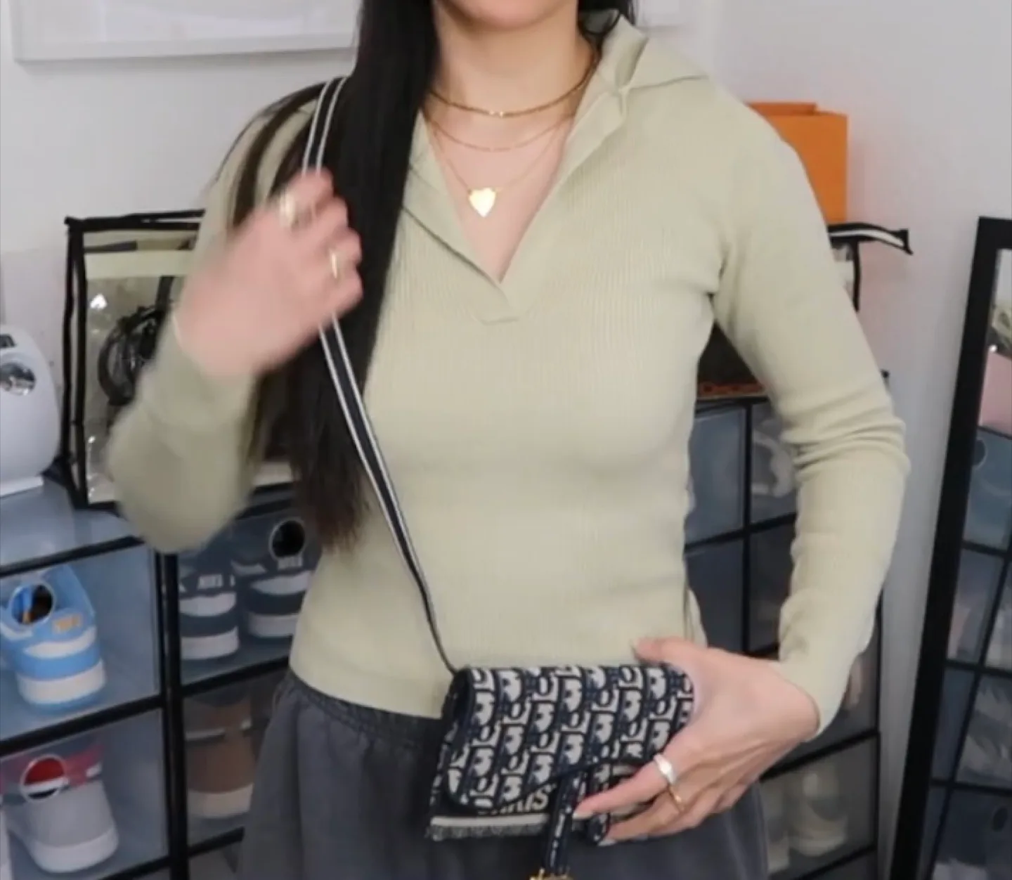 Dior Slim Pouch Saddle Bag image indicator(10)