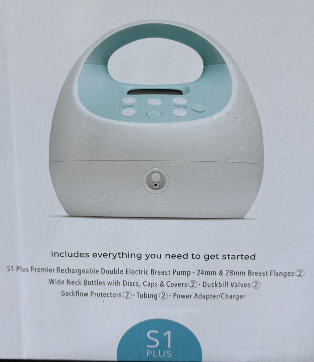 Spectra S1 Plus Premier Rechargeable Breast Pump - photo 3