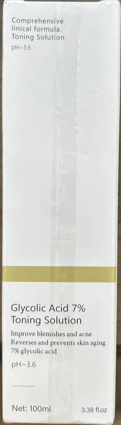 NEW Glycolic Acid 7% Toning Solution 100ml(2027-4) thumbnail