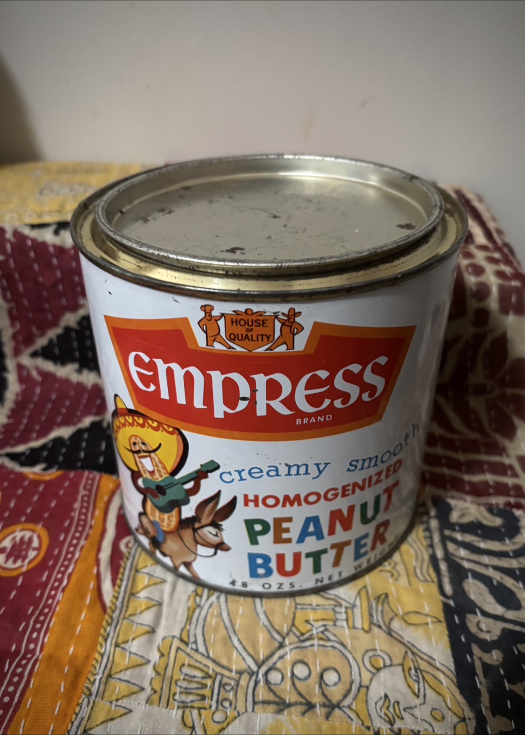 Vintage Empress Brand Peanut Butter Tin - photo 2