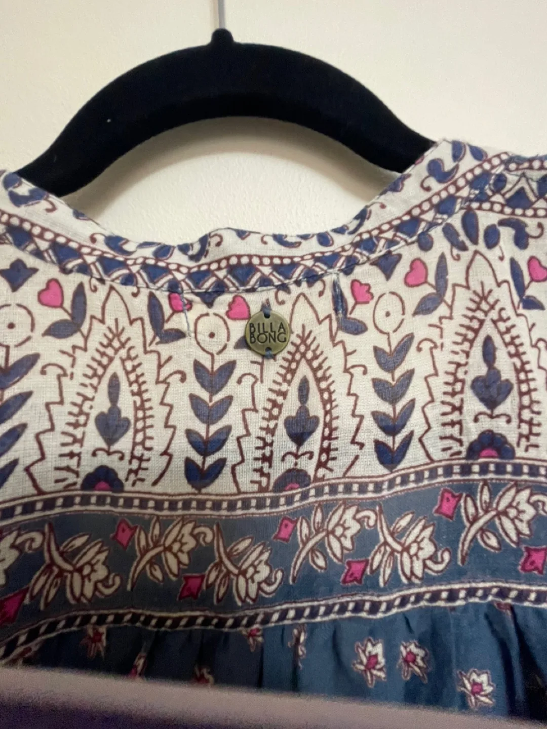 Billabong Floral Button-Up Top - Size M image indicator(4)