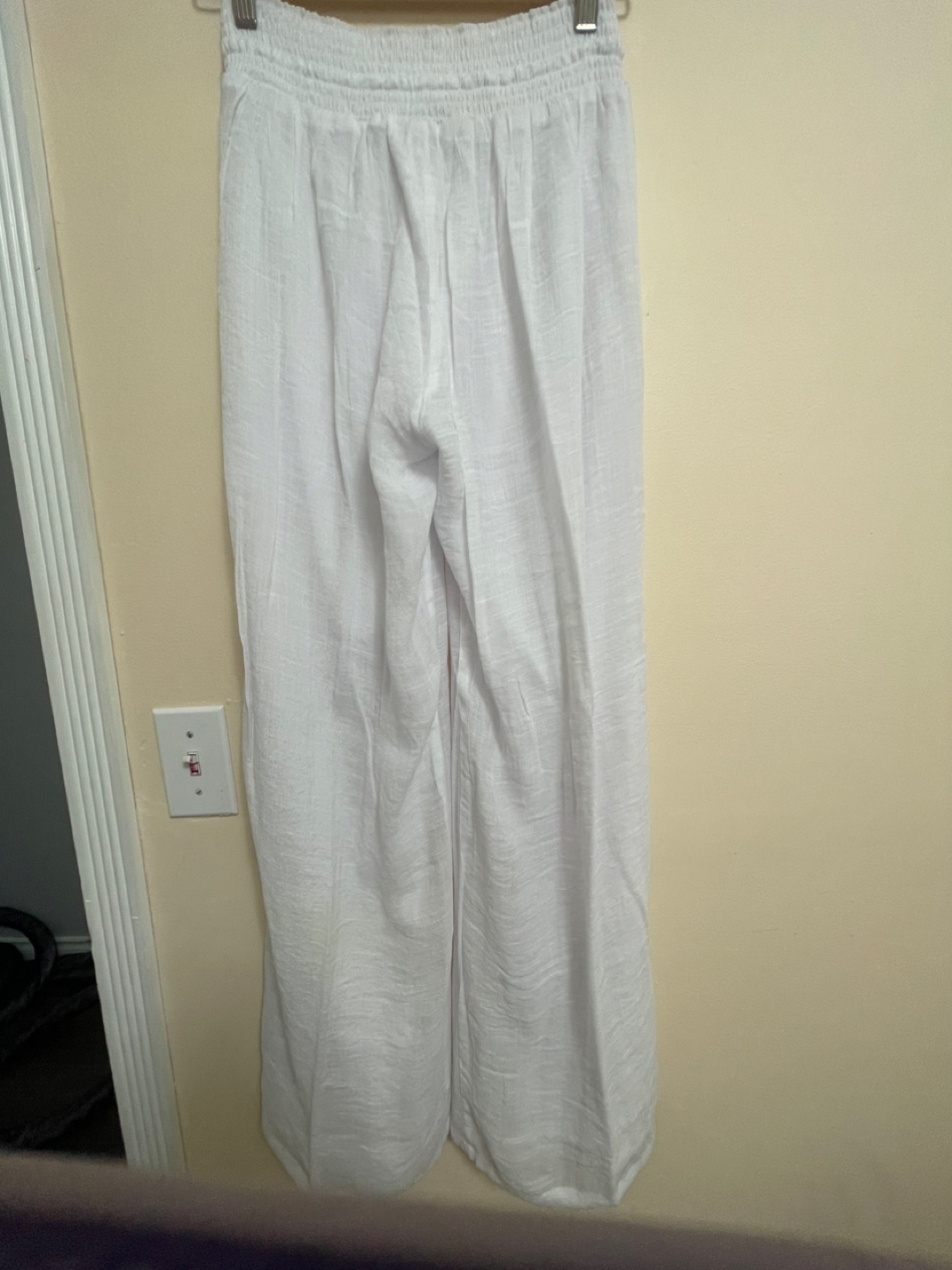 White Palazzo Pants - XL - photo 2