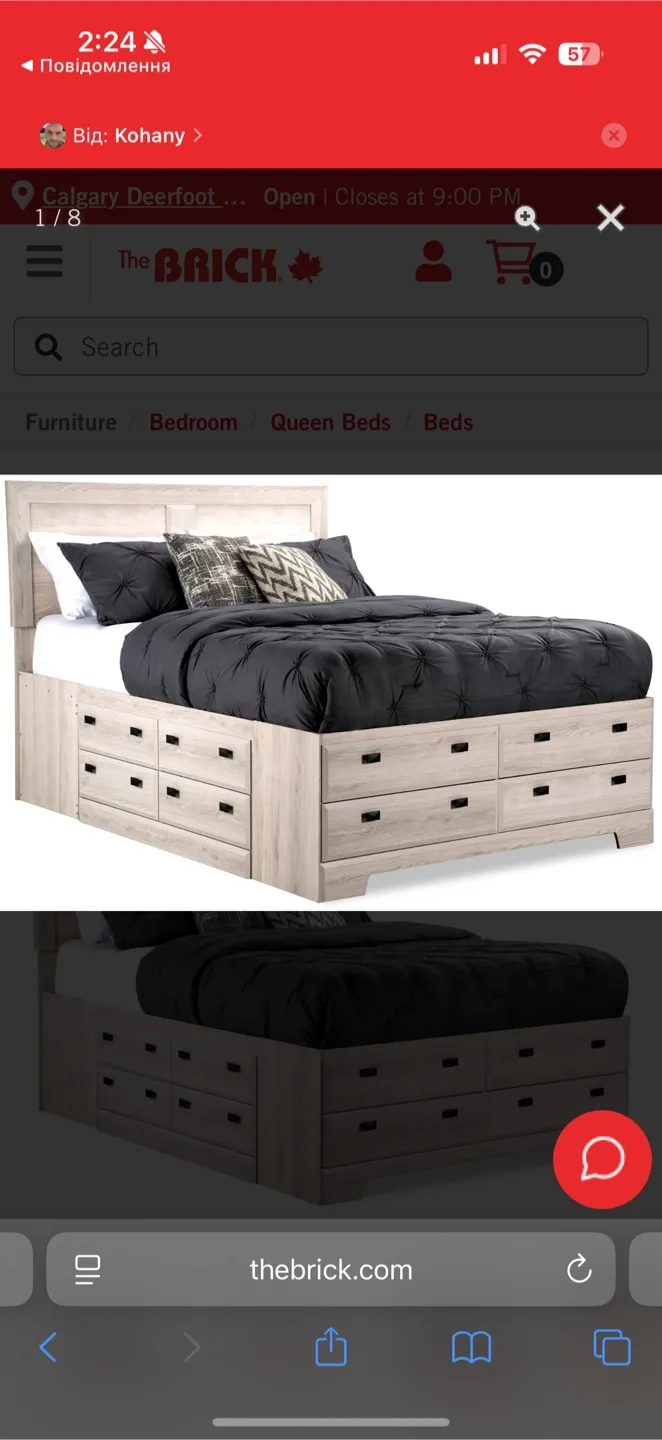 Queen Bed Frame with Mattress 🥕 thumbnail