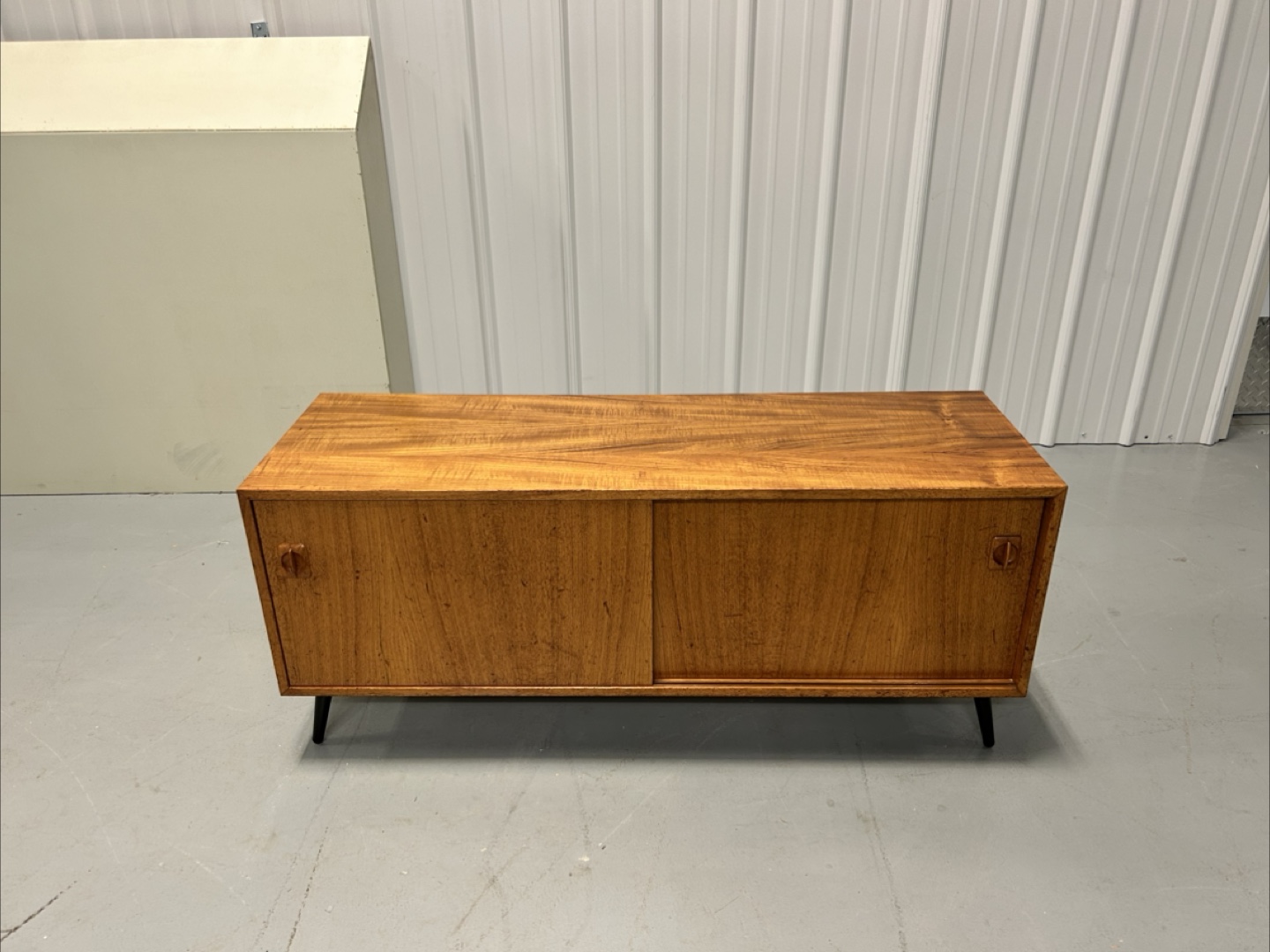 Mid-Century Modern Teak Credenza/Record Player Consol