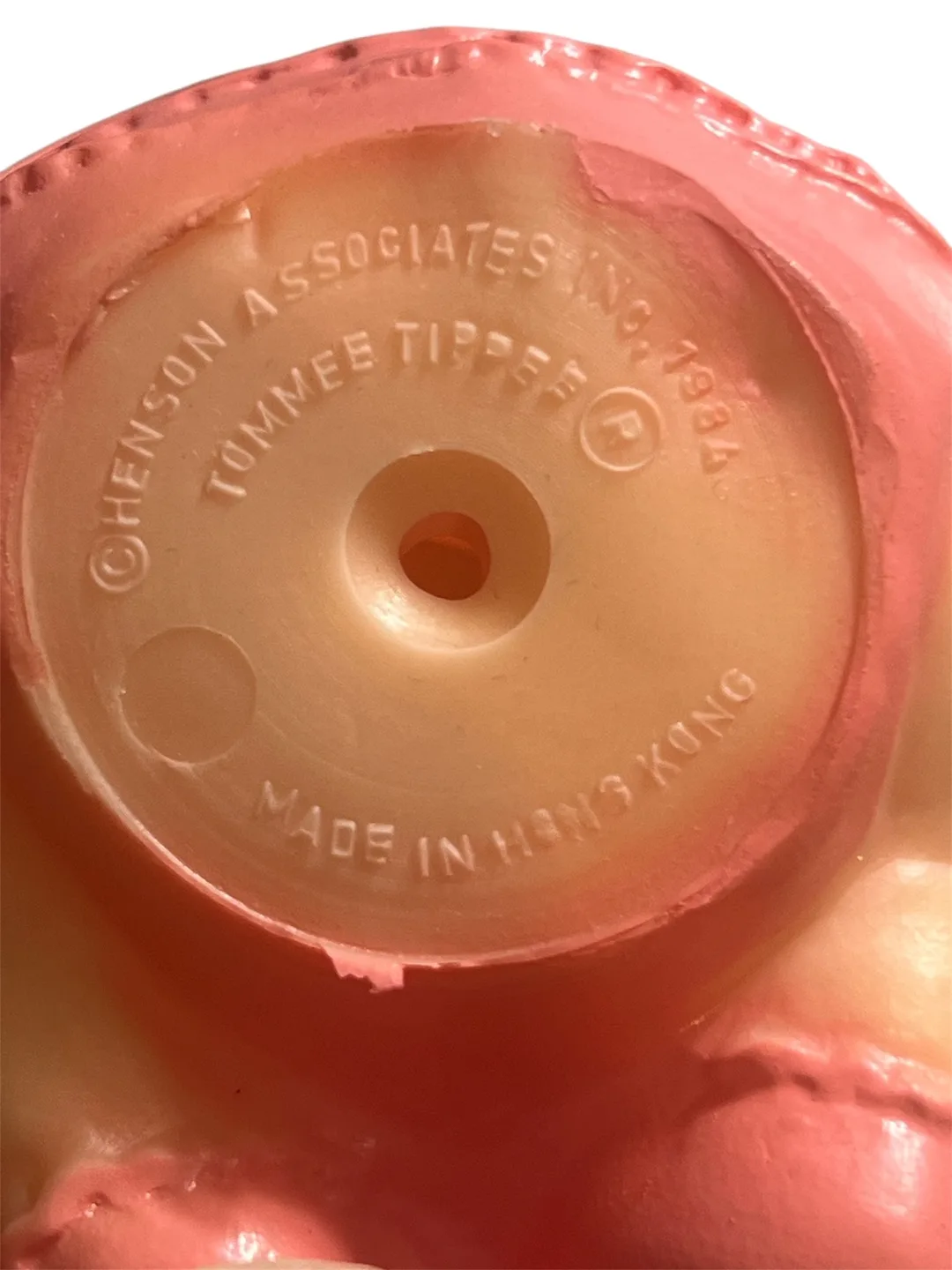 Vintage 1984 Tommee Tippee Muppet Babies Miss Piggy Squeaky Toy image indicator(4)