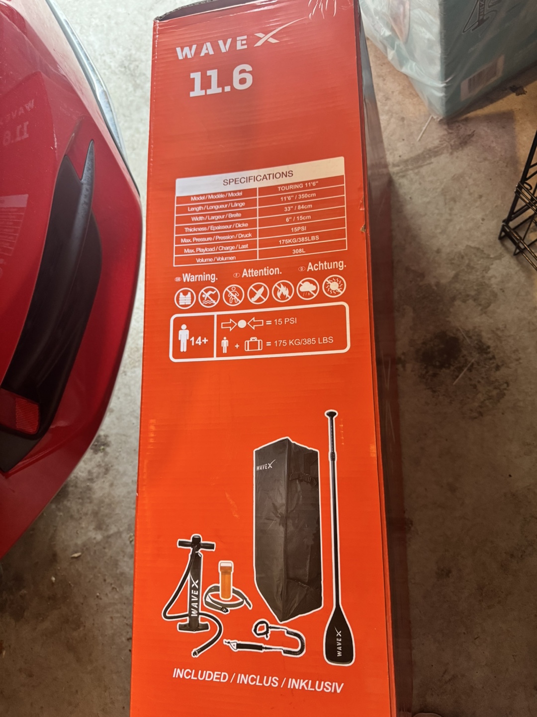 WAVEX 11.6 Stand Up Paddle Board - photo 2