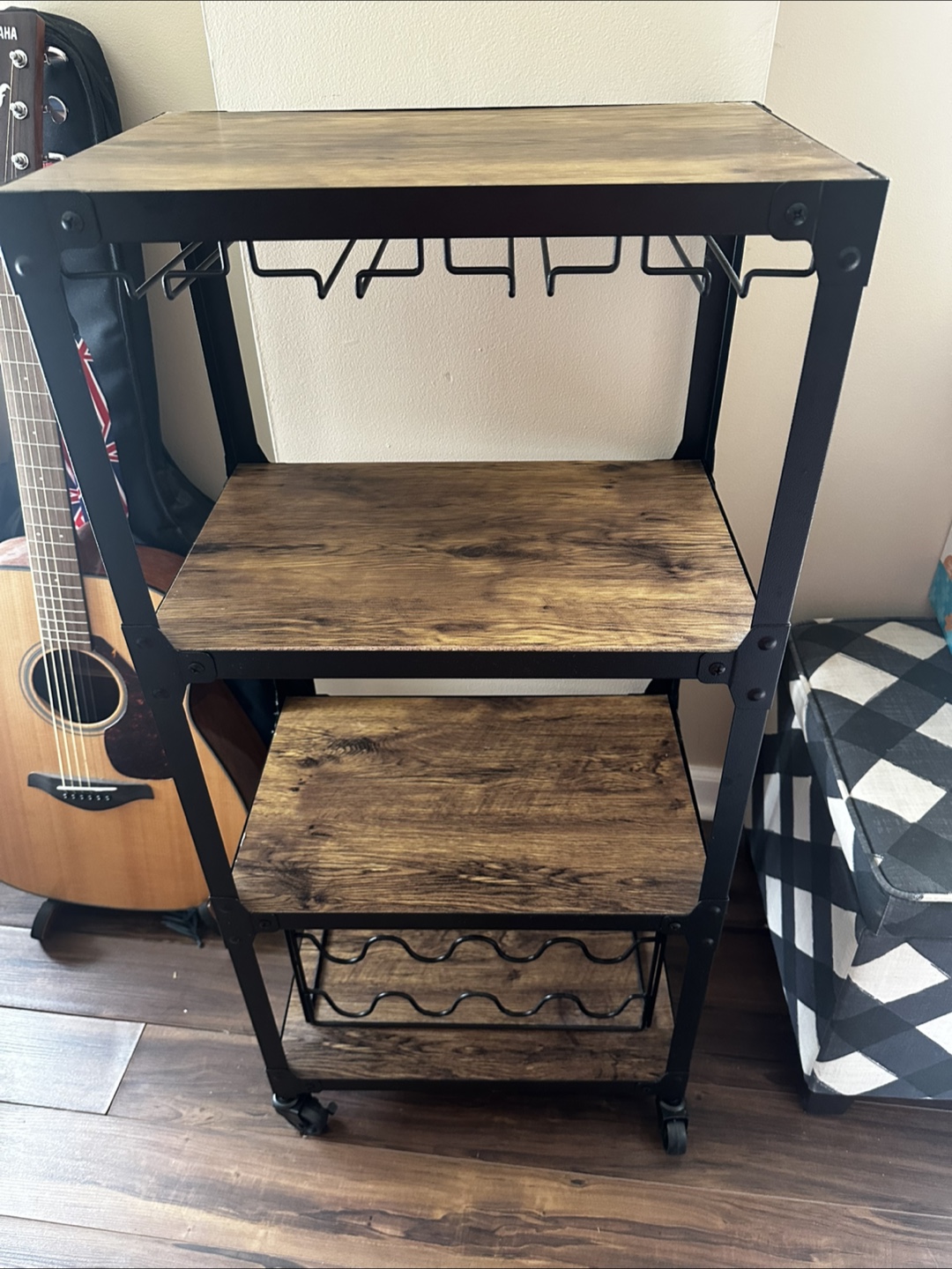 Rolling Bar Cart