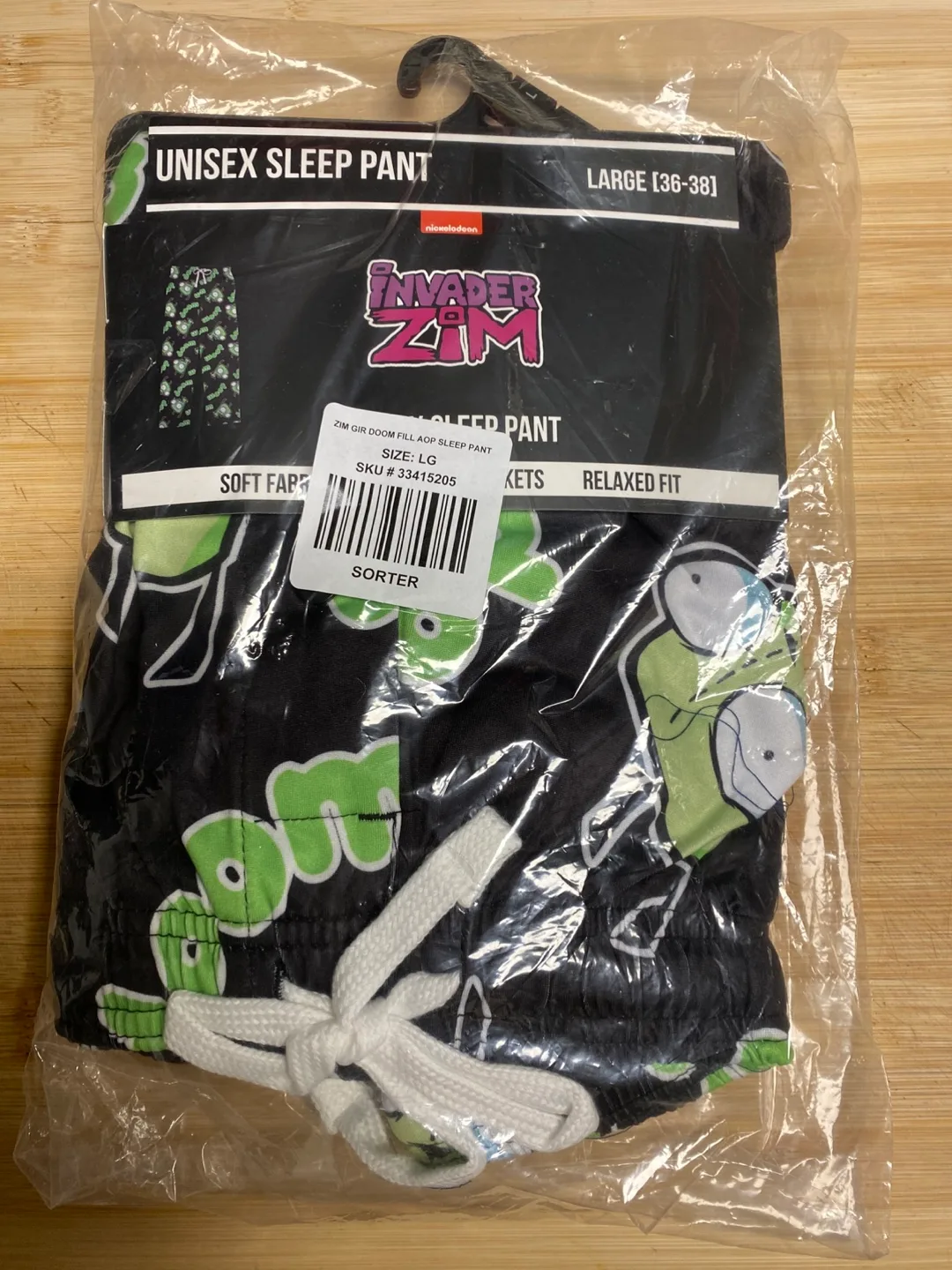Invader Zim GIR Doom Pajama Pants image indicator(2)