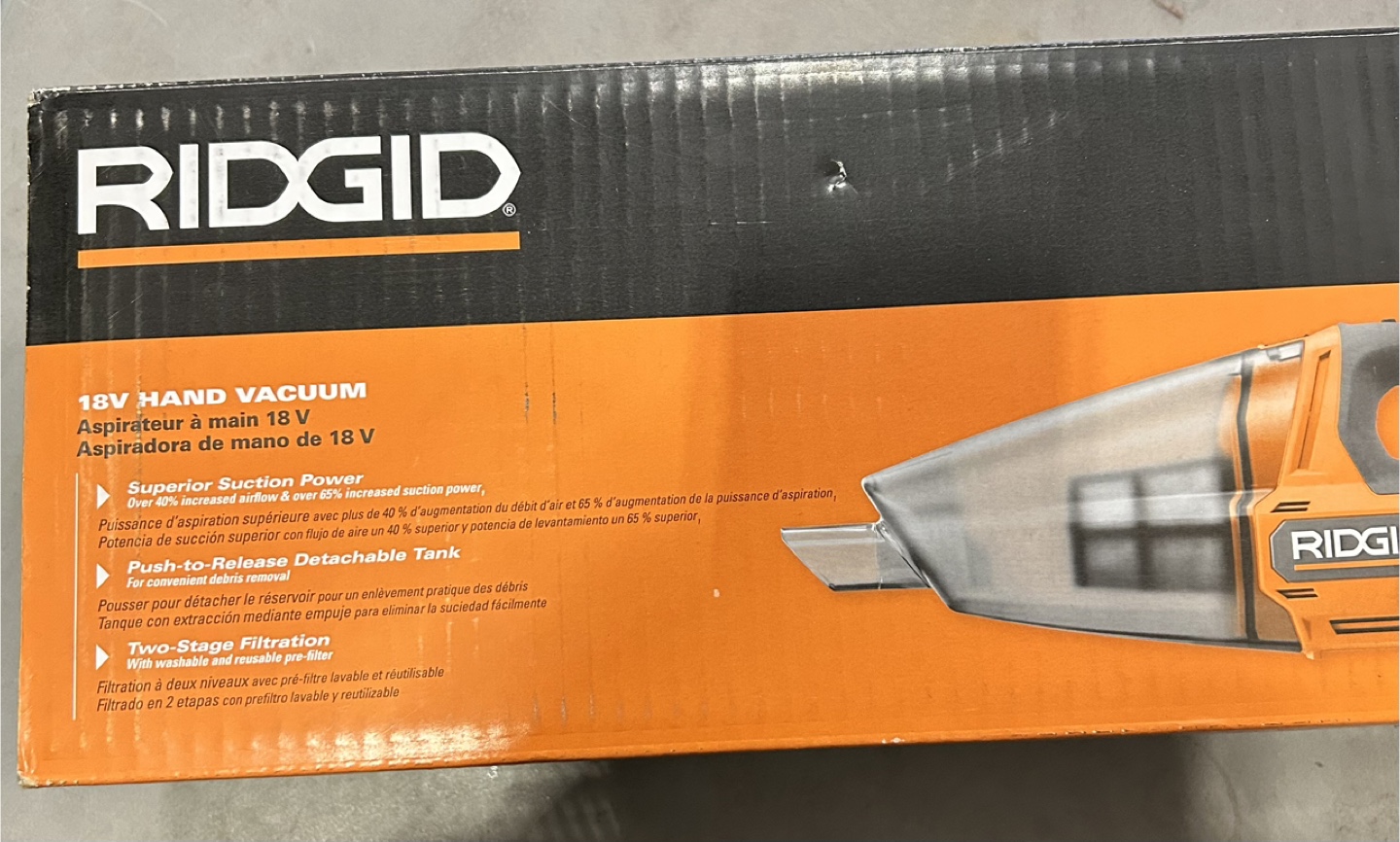 18V Cordless Compact Hand Held Vacuum - photo 2