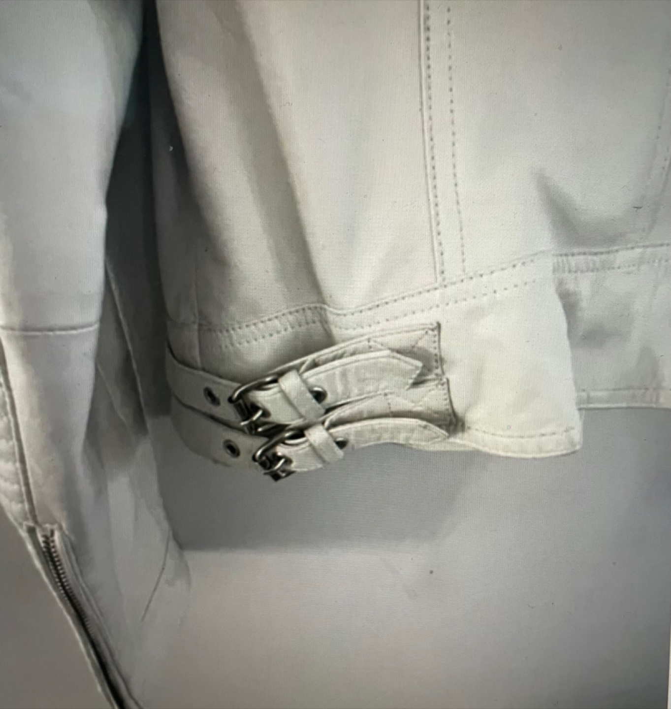 Daniel White Bomber Leather Jacket - photo 5