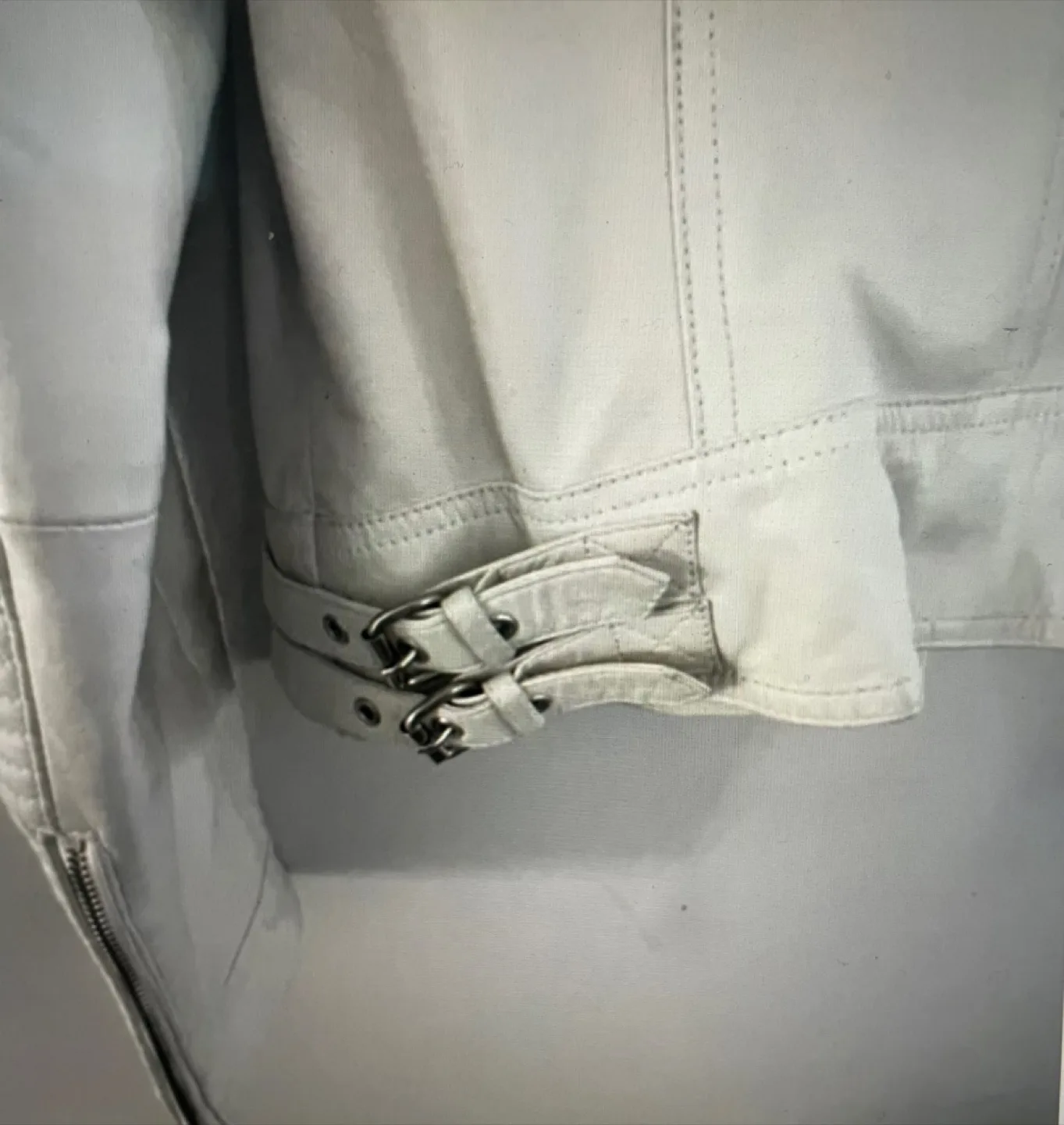 Daniel White Bomber Leather Jacket image indicator(5)