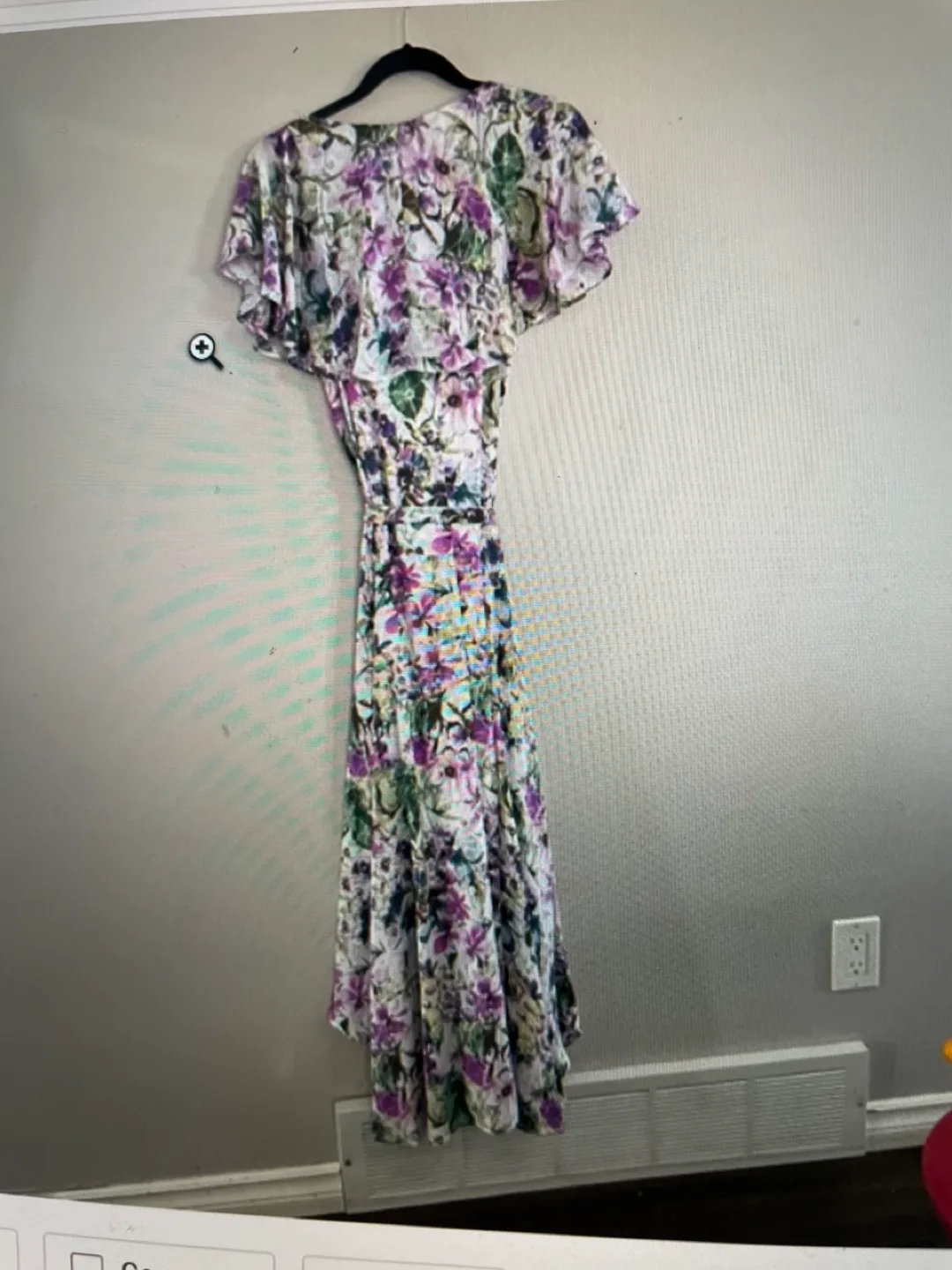 Bianca wrap Nygård Floral Midi Dress, Size 6 image indicator(3)