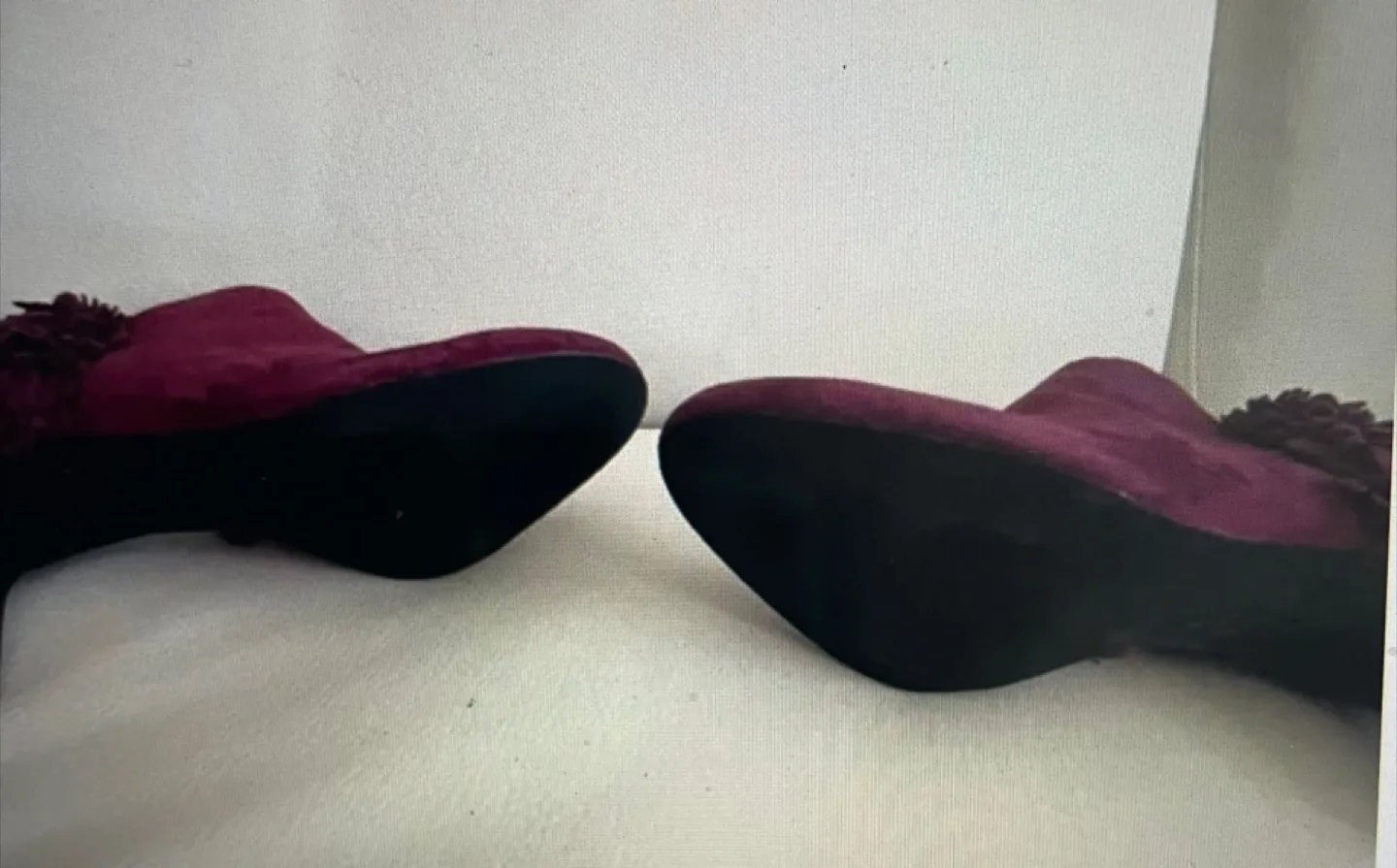 Arnold Churguns Burgundy Suede Ankle Boots image indicator(6)