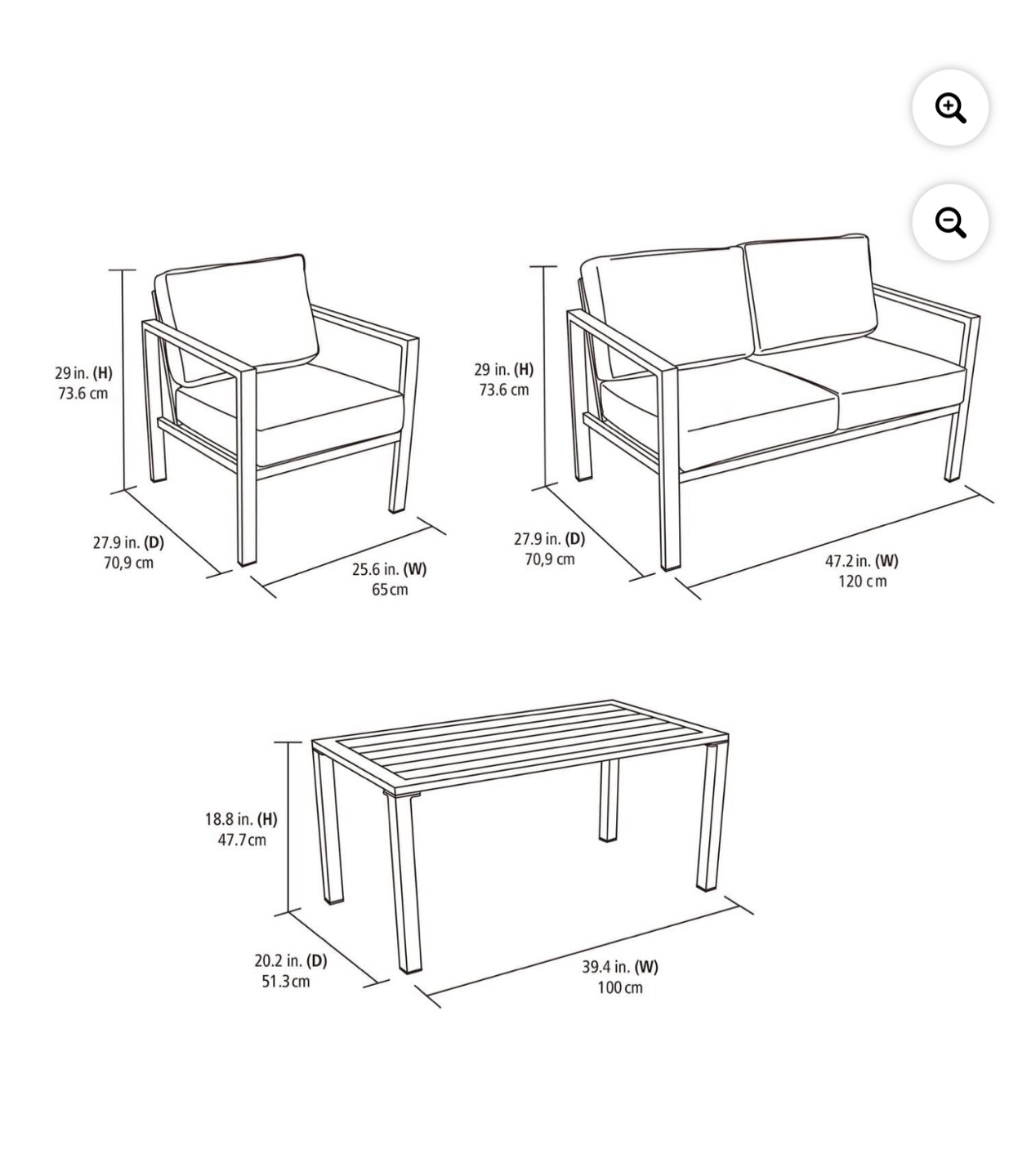 Outdoor Furniture Set - photo 2