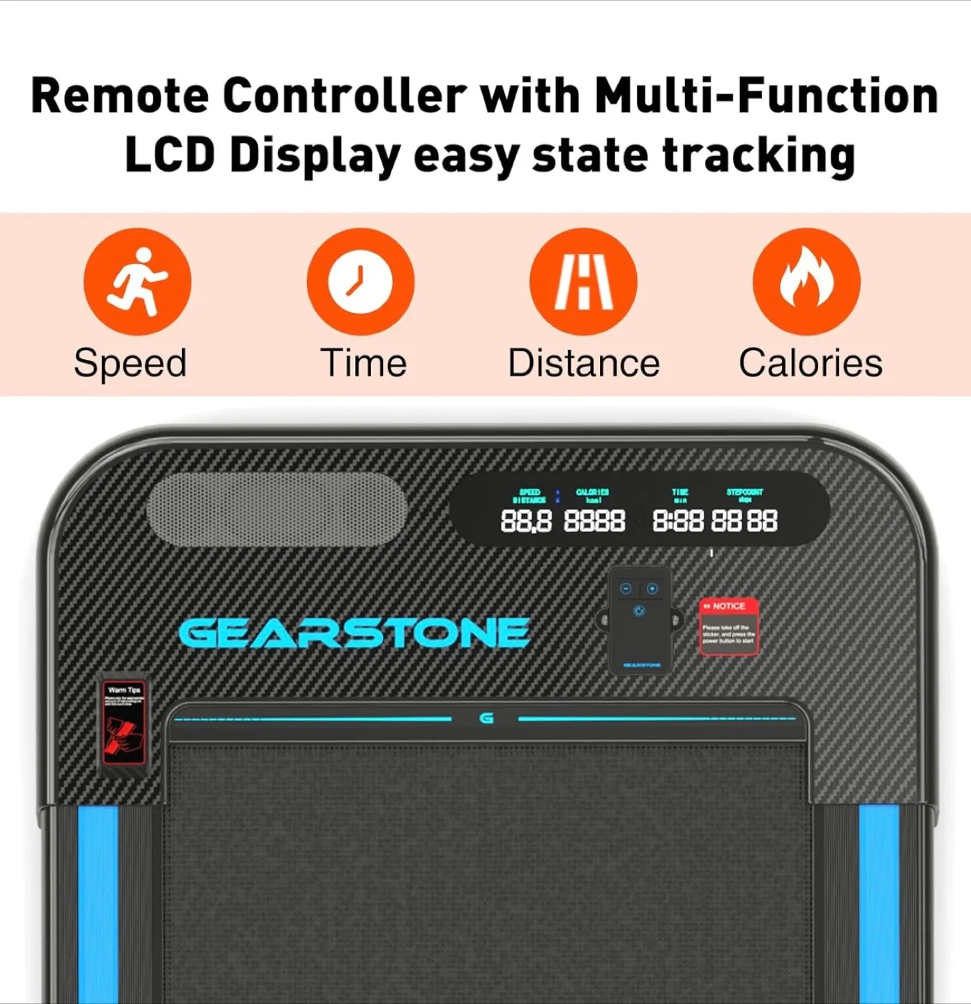 CITYSPORTS Fitness Walker Treadmill image indicator(5)