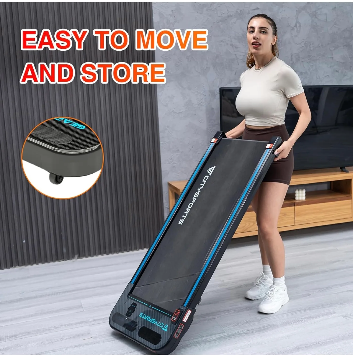 CITYSPORTS Fitness Walker Treadmill image indicator(7)