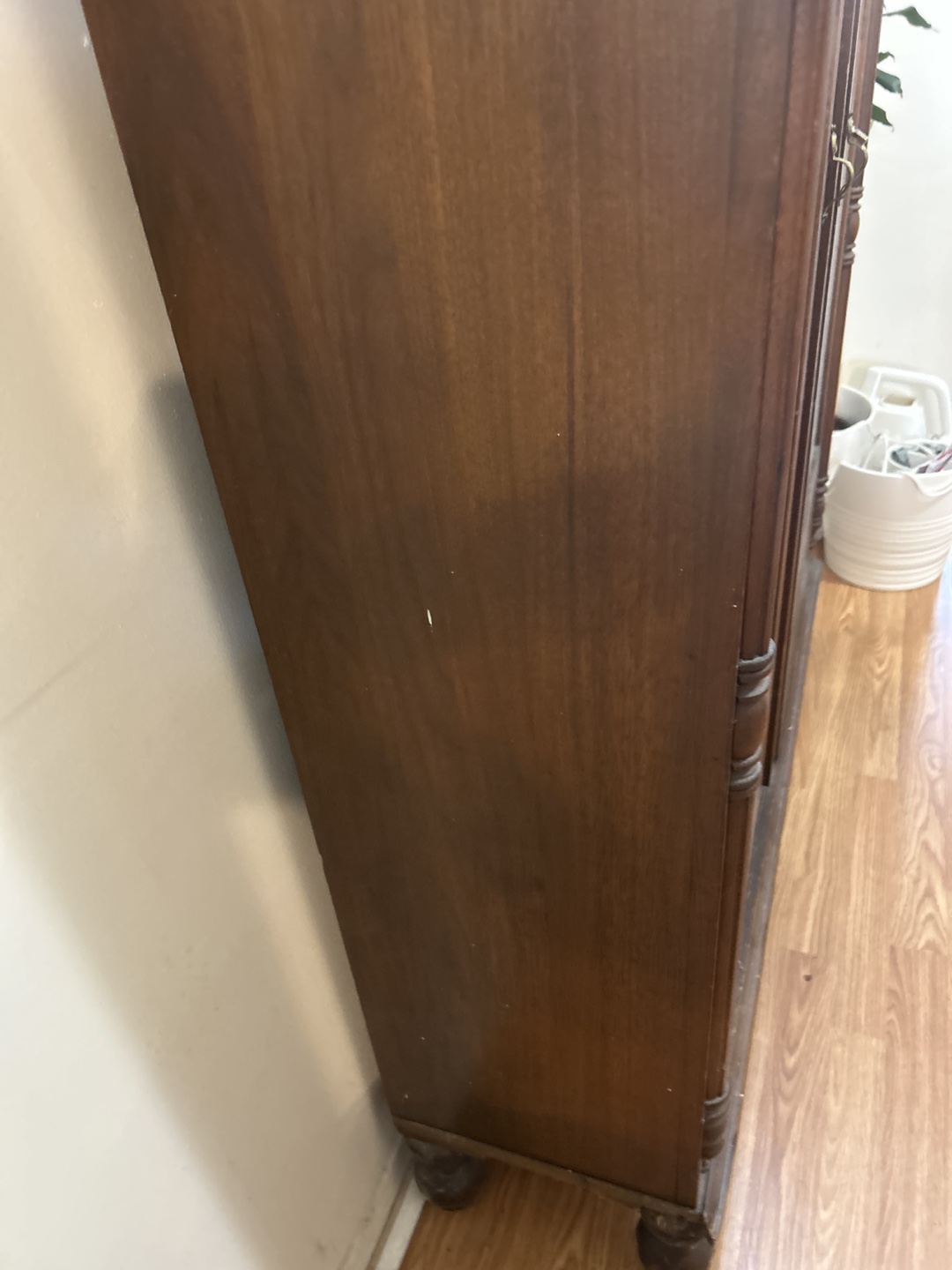Wooden display cabinet needs to go by Friday - photo 3
