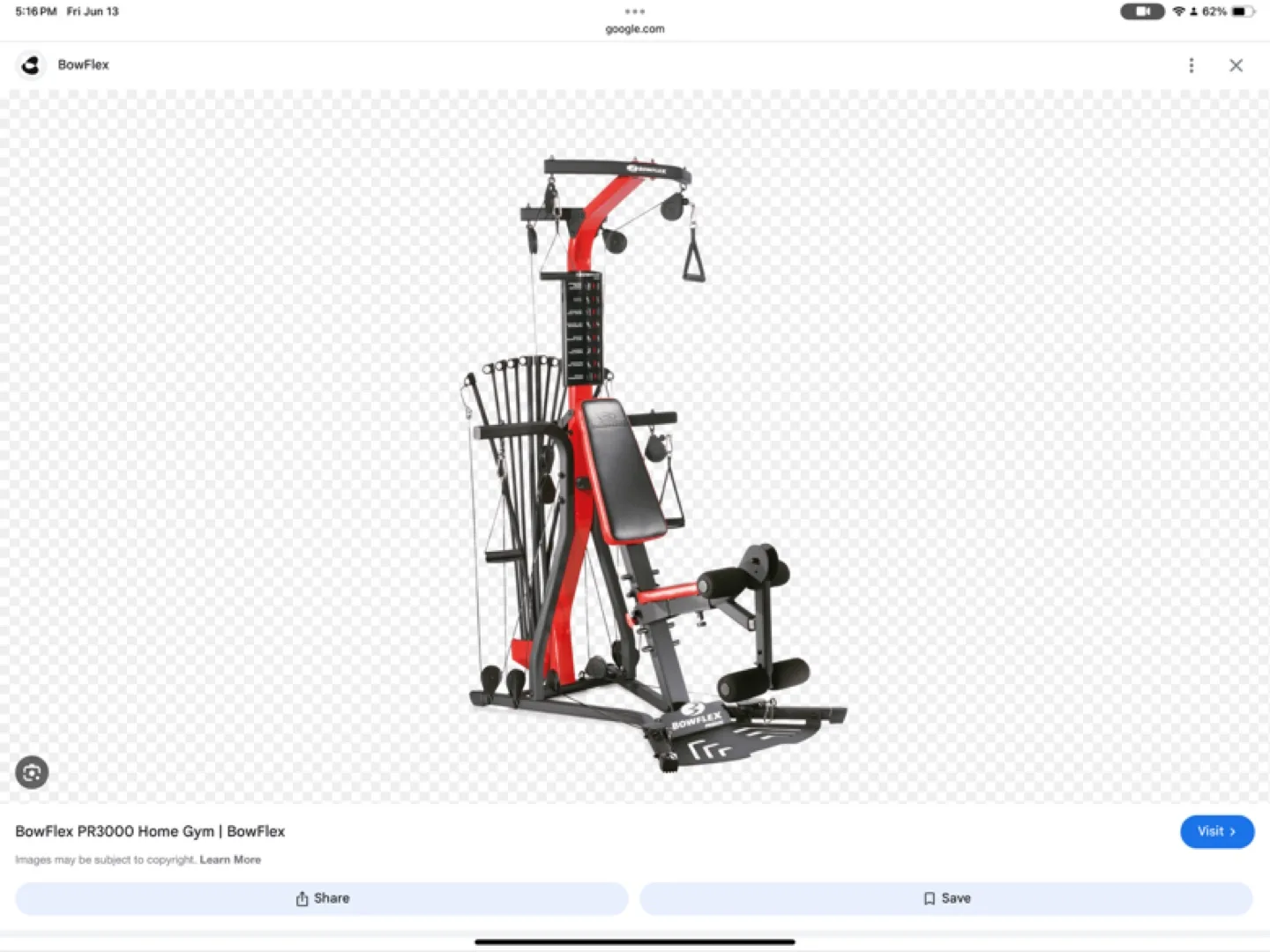 Bowflex PR3000 Home Gym thumbnail