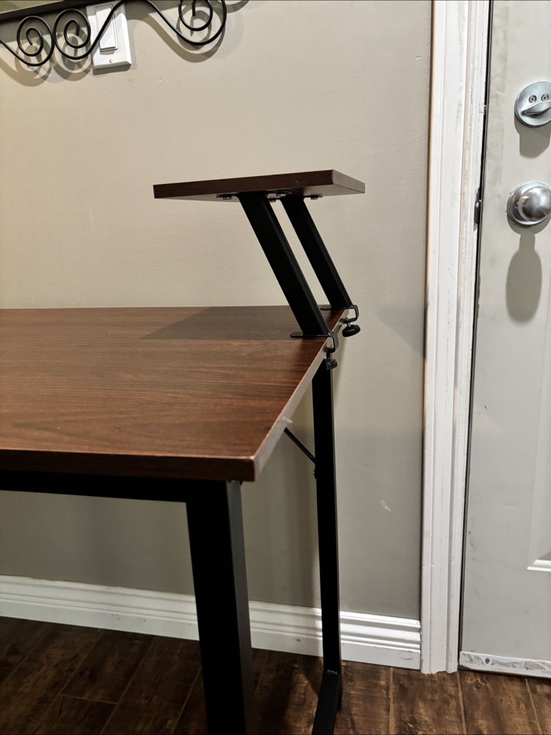 Dark Wood Desk - photo 3