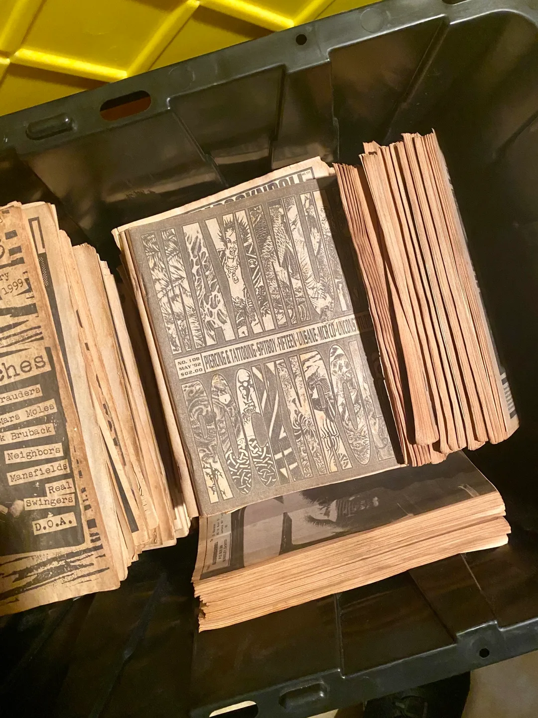 Maximum Rocknroll Magazines/Fanzines Lot of 154 image indicator(10)