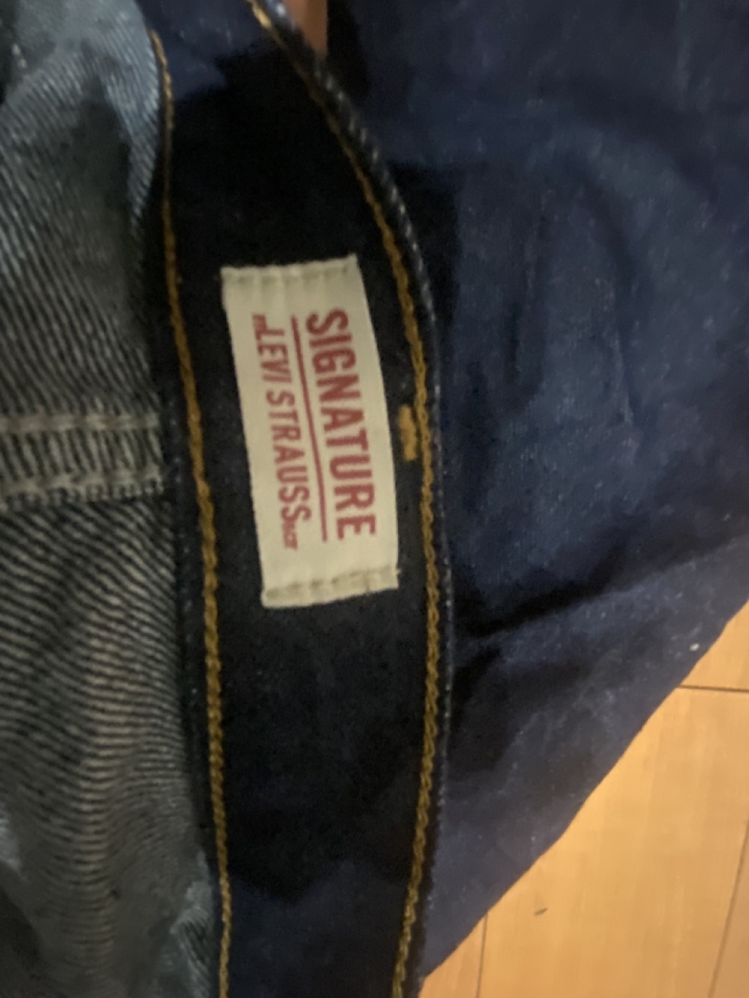 Signature Levi Strauss & Co. Blue Jean Shorts - photo 3