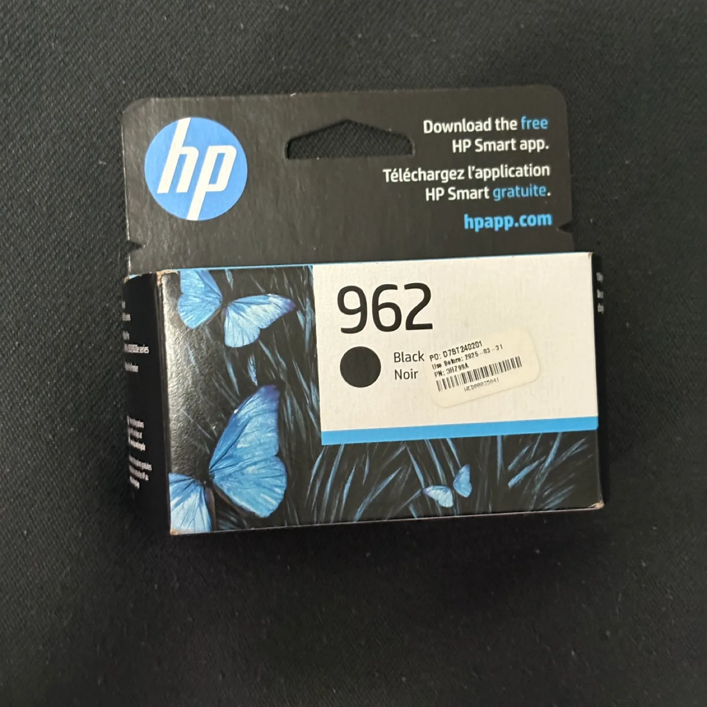 HP 962 Black Ink Cartridge thumbnail
