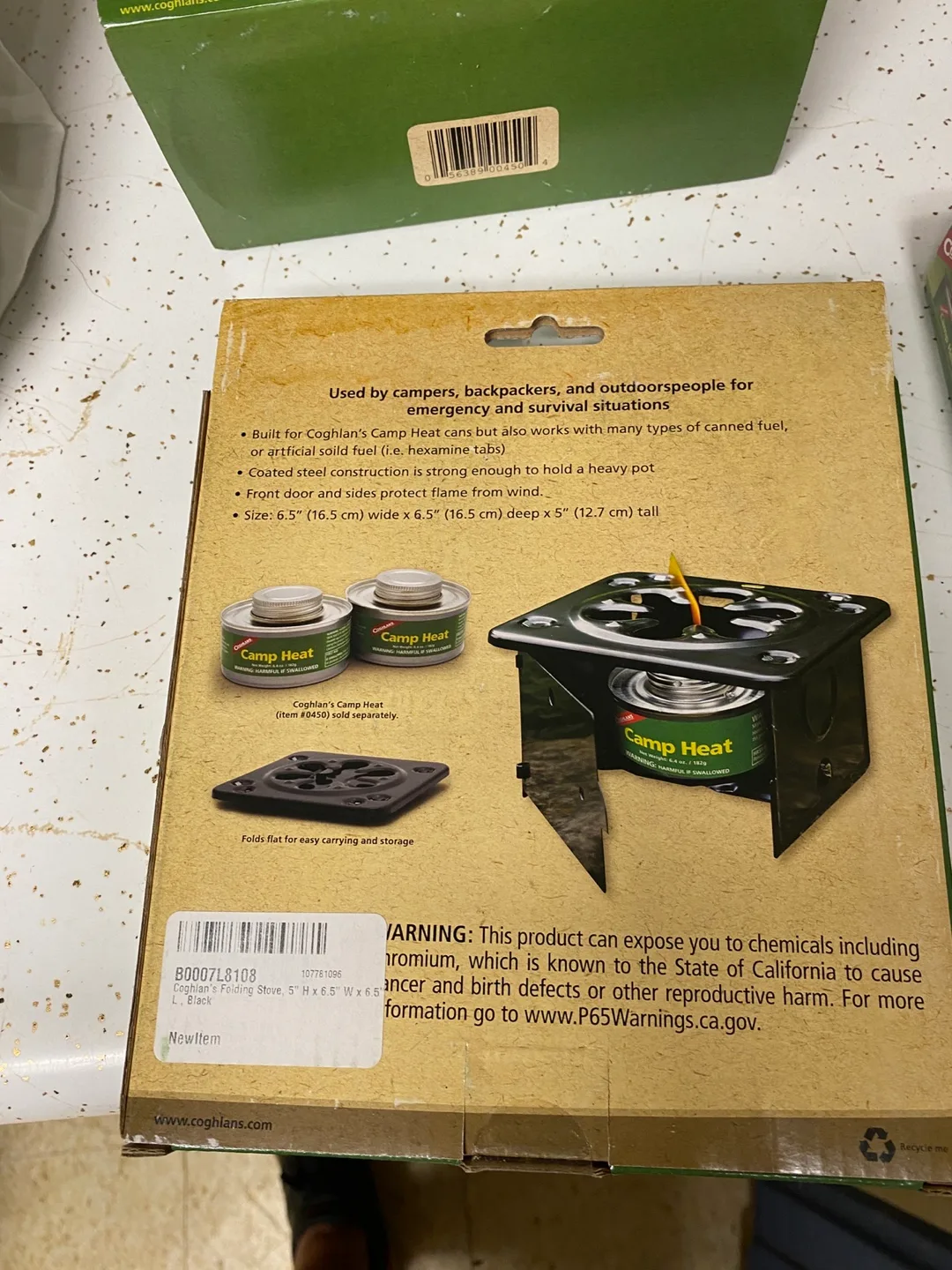 Folding Stove and Camp Heat image indicator(4)