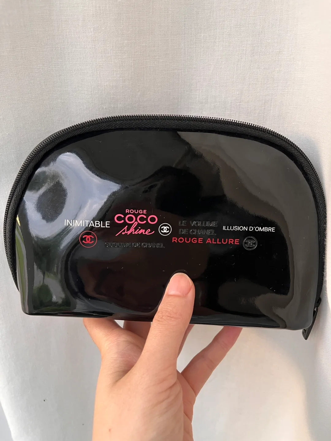 Chanel VIP Black Cosmetic Pouch thumbnail