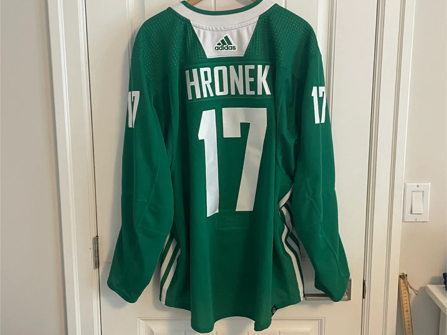Authentic Adidas Vancouver Canucks Filip Hronek Jersey 58 thumbnail