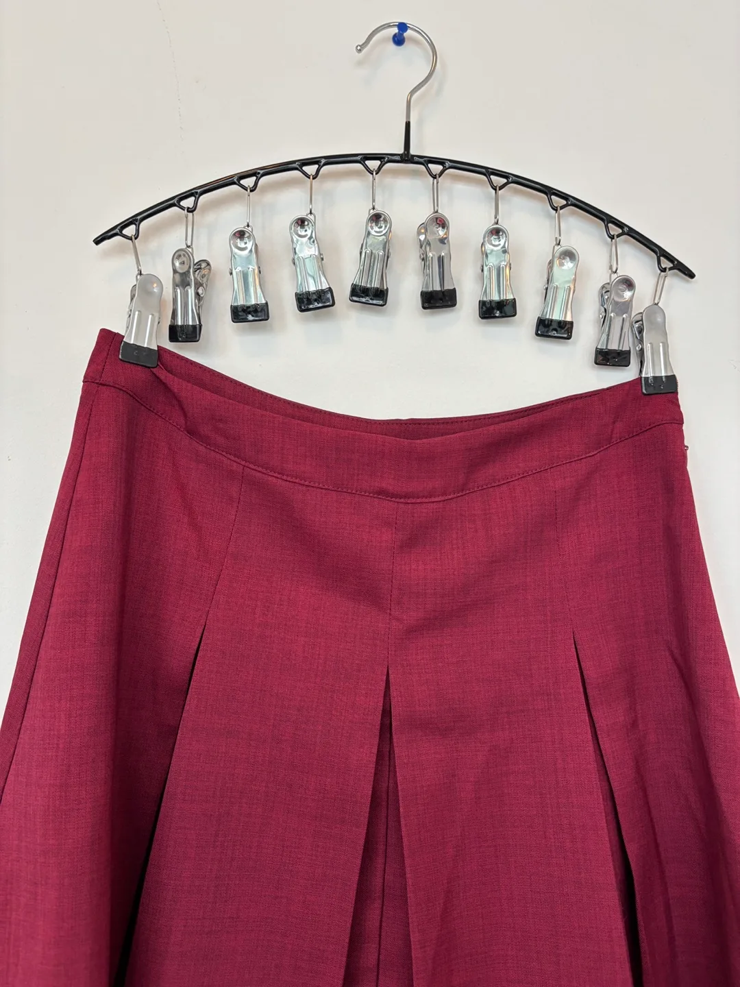 Maroon Pleated Skirt thumbnail