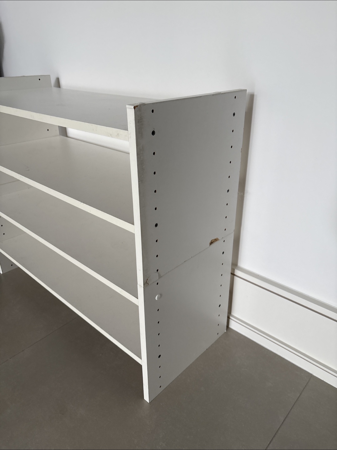 White 3-Tier Shelf - photo 3
