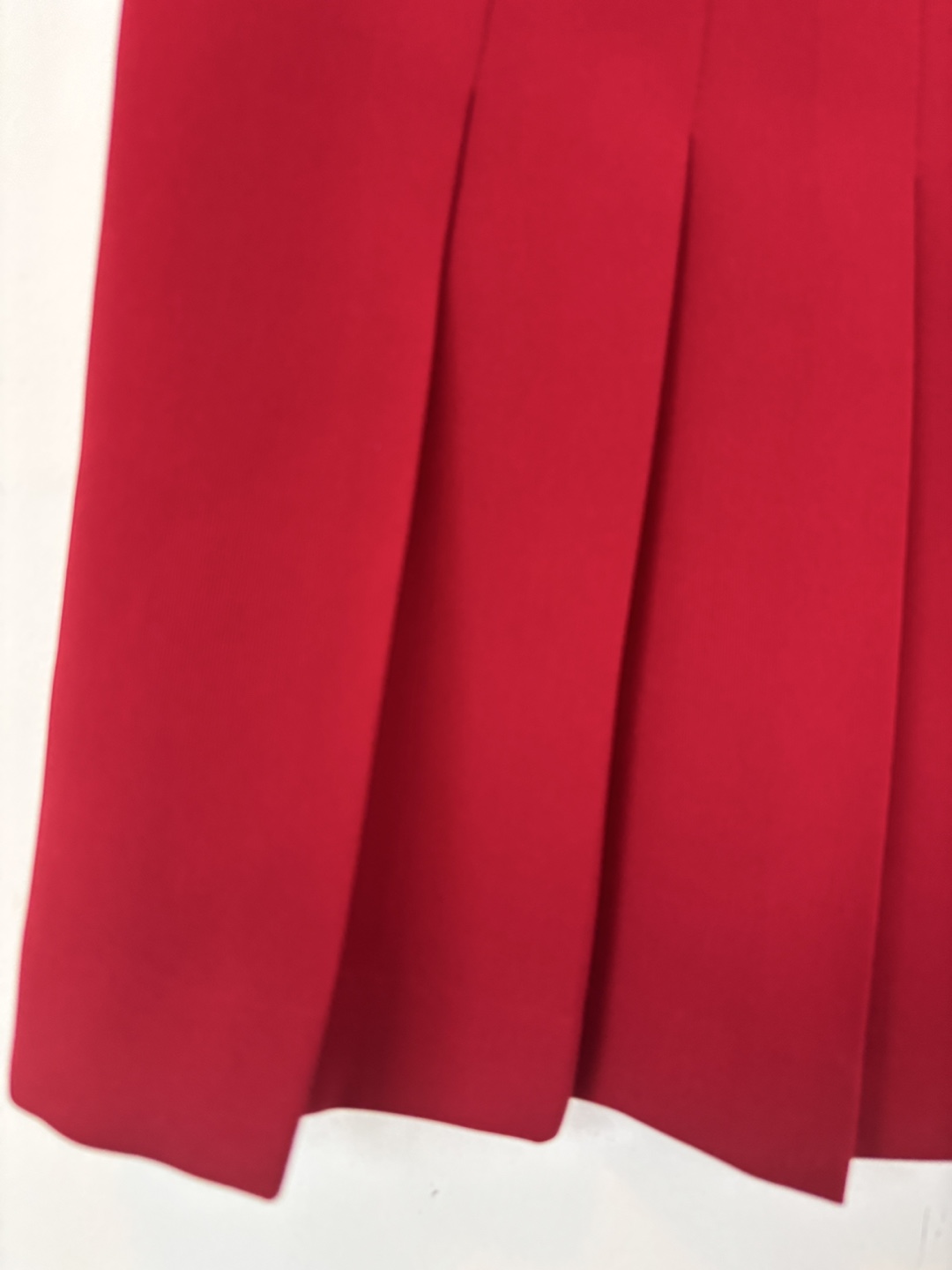 Red Pleated Skirt - photo 2