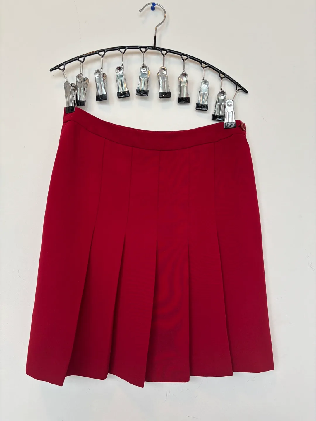 Red Pleated Skirt thumbnail