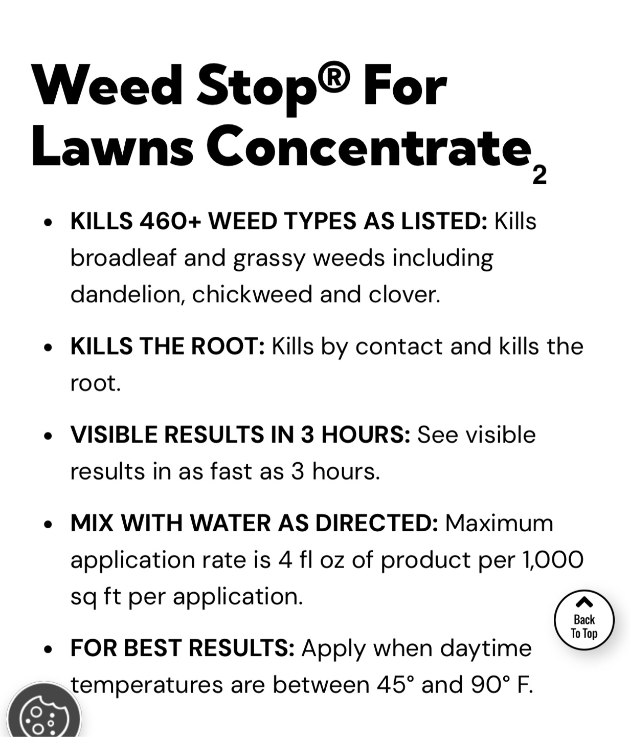 Sprectracide weed and crab grass killer Bonus size 40 oz btl - photo 3
