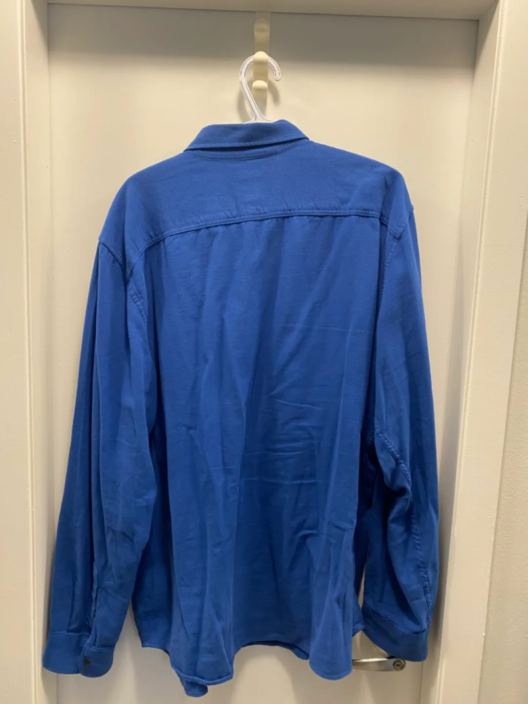 Blue Long Sleeve Button-Up Shirt image indicator(2)