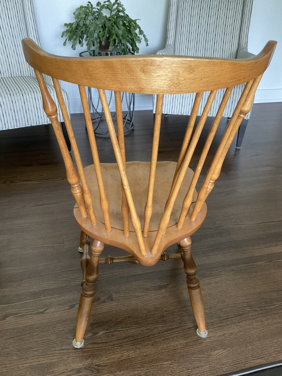 Solid Maple Spindle Back Chairs - photo 5