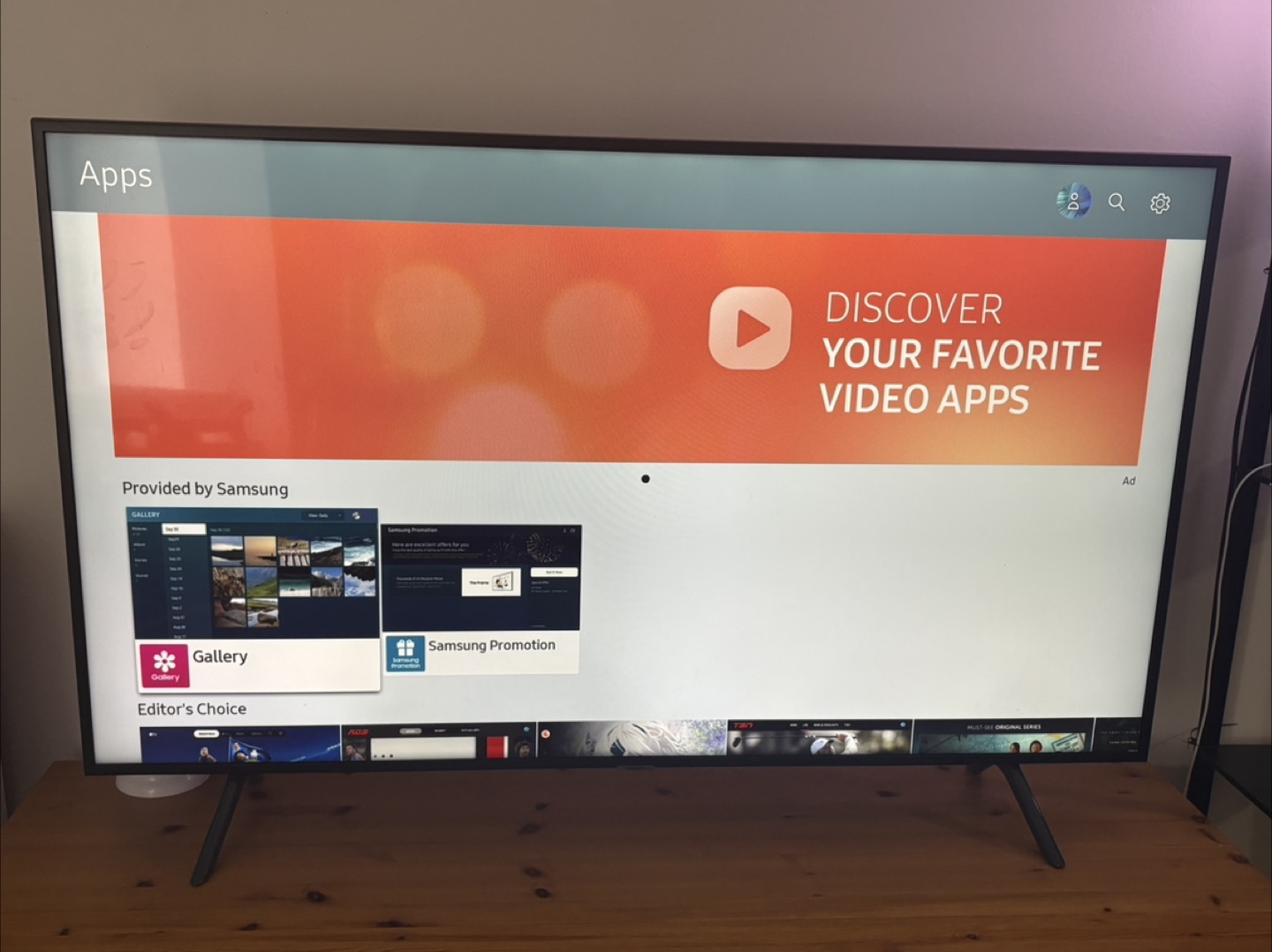 Samsung 55" TV - photo 2