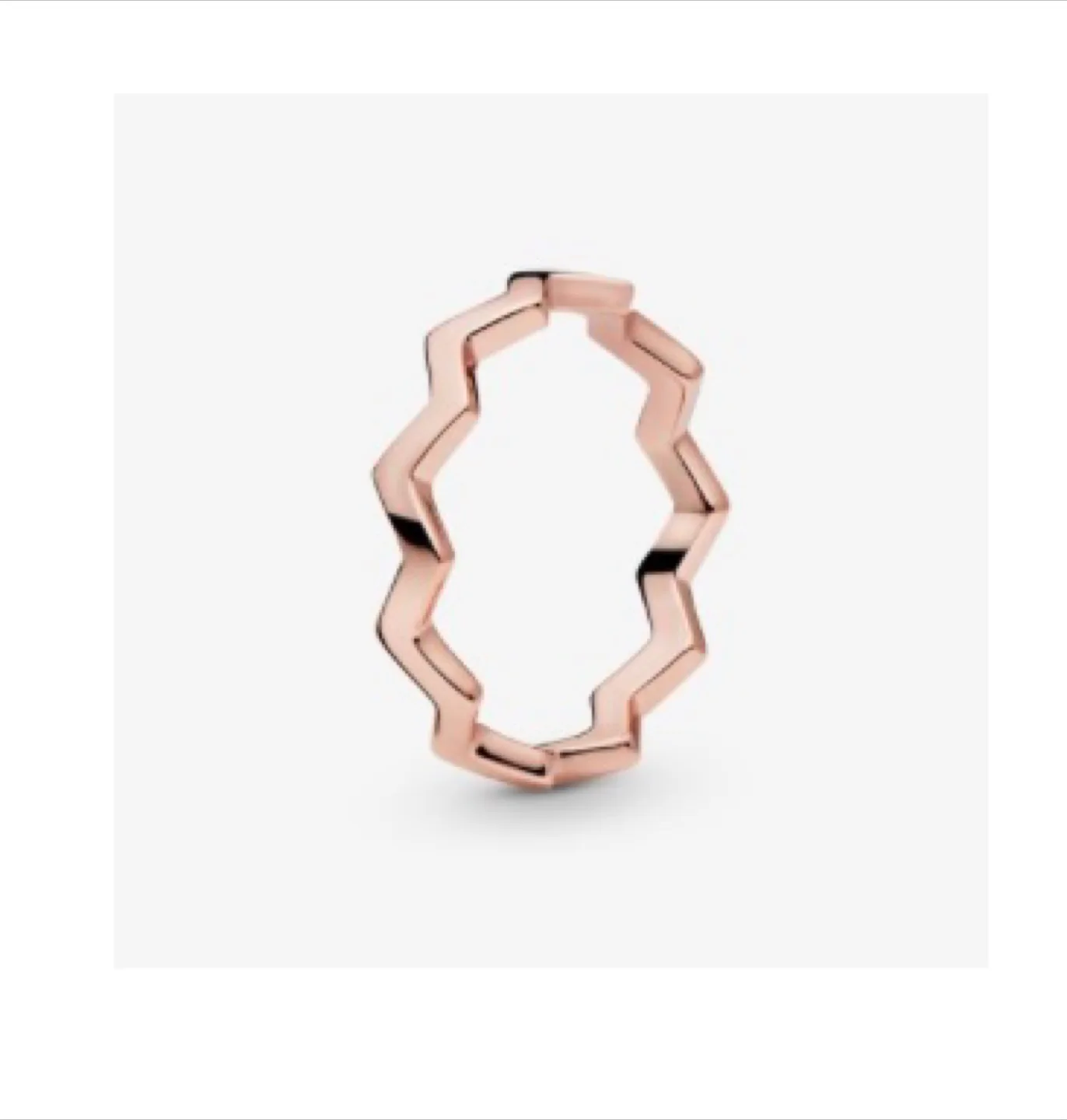 Pandora Polished Zigzag Ring thumbnail