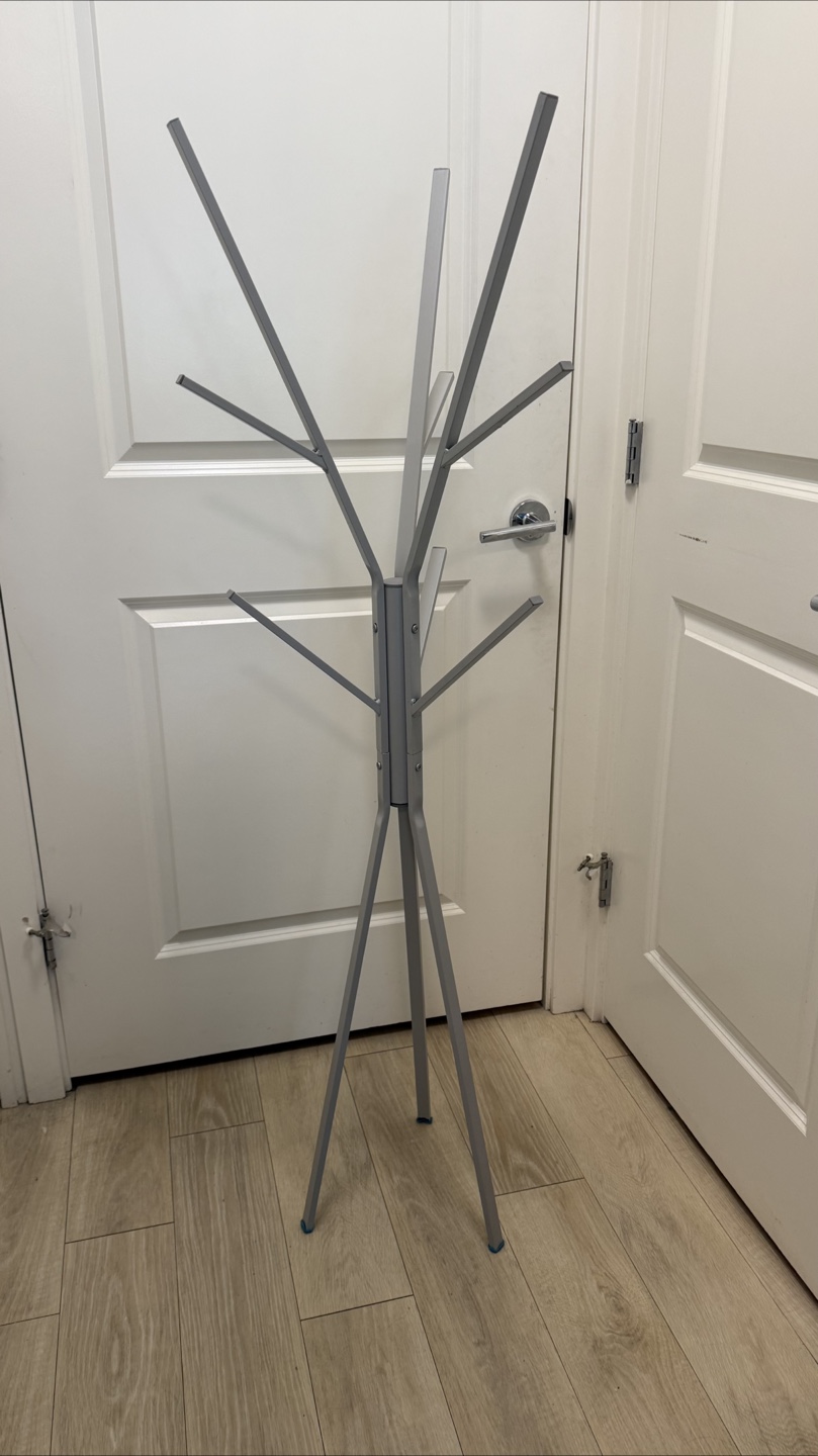 Gray Coat Hanger