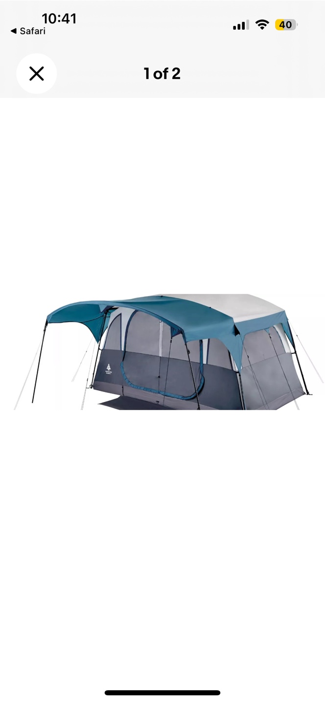 6 person two room dome tent - photo 2