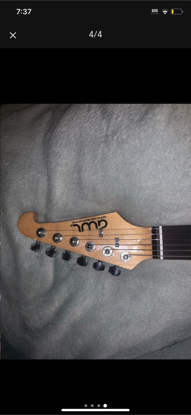 One month old electric guitar for 120 - photo 4
