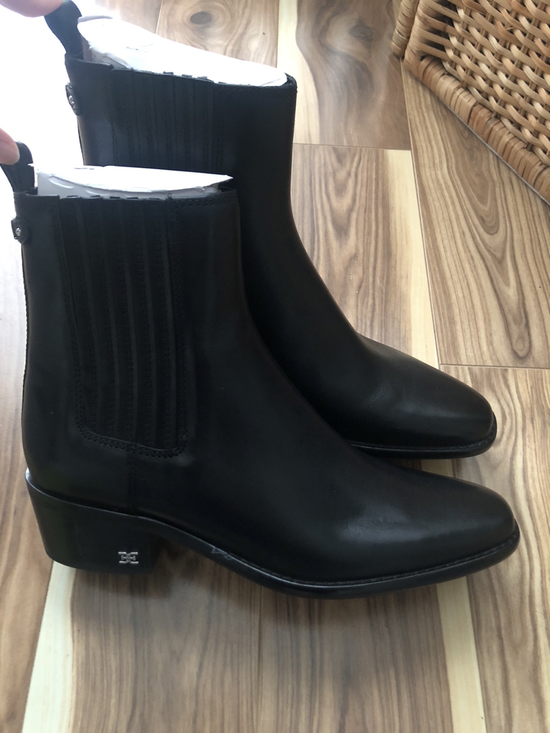 Brand new Sam Edelman Black Leather Boots - photo 5