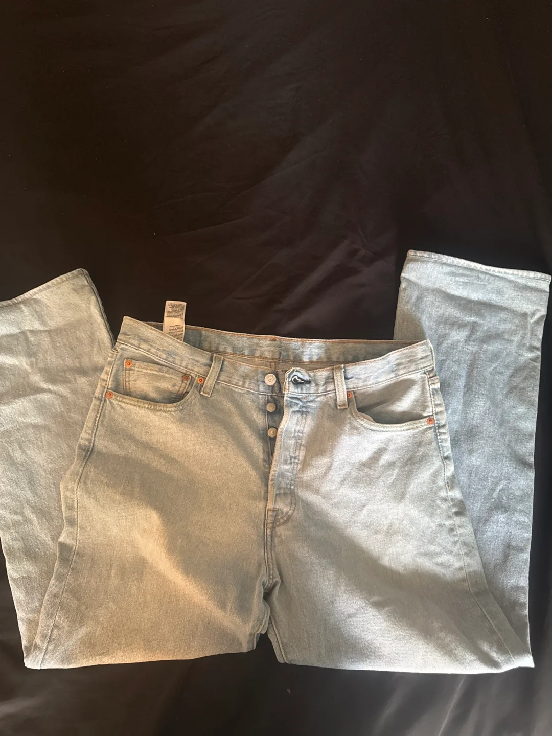 Light Wash Denim Jeans thumbnail