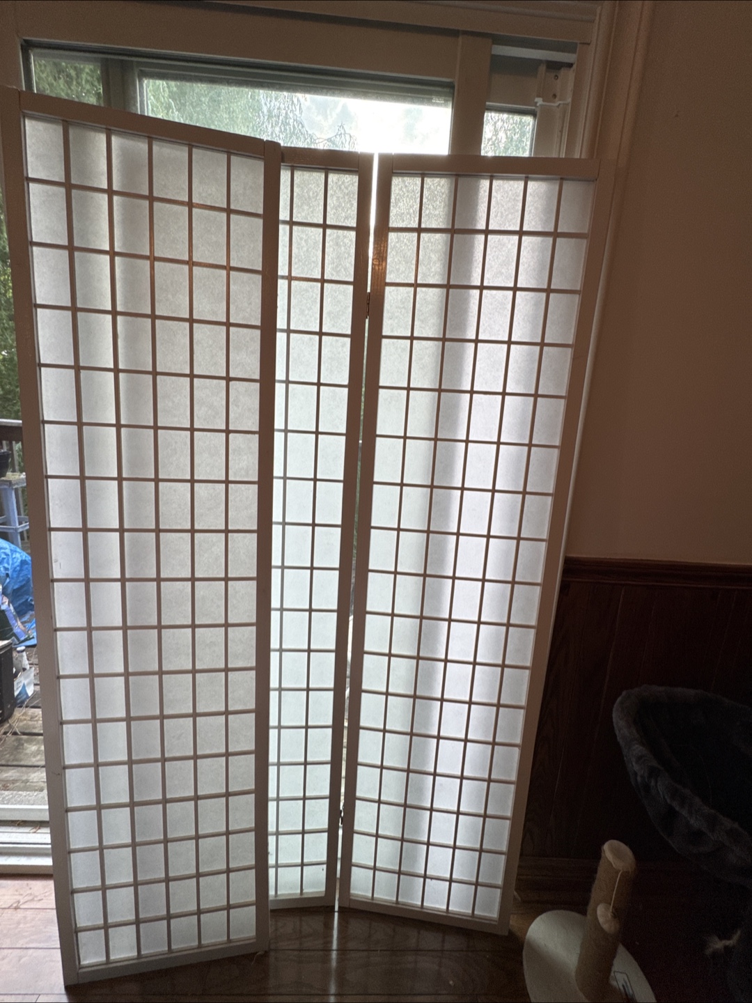 Three-Panel Folding Screen - photo 2