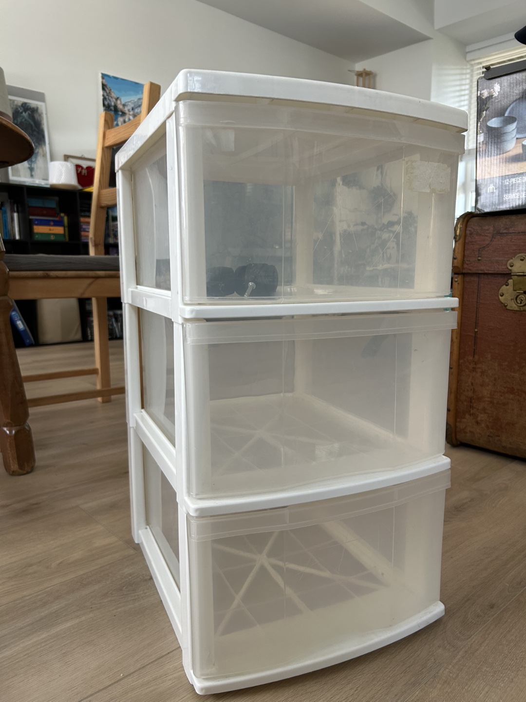 Three-Drawer Storage Unit