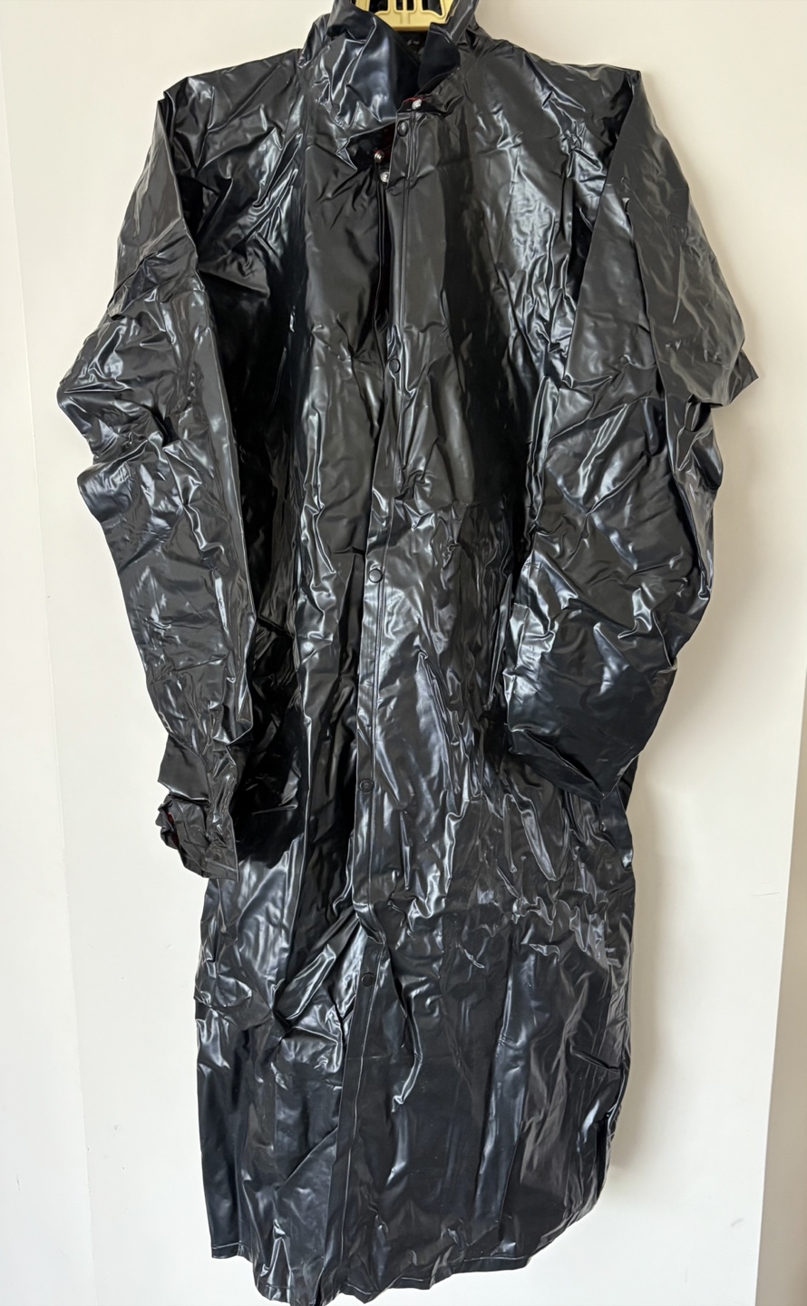 New Vinyl Raincoat - Size L (Never Worn) - photo 2