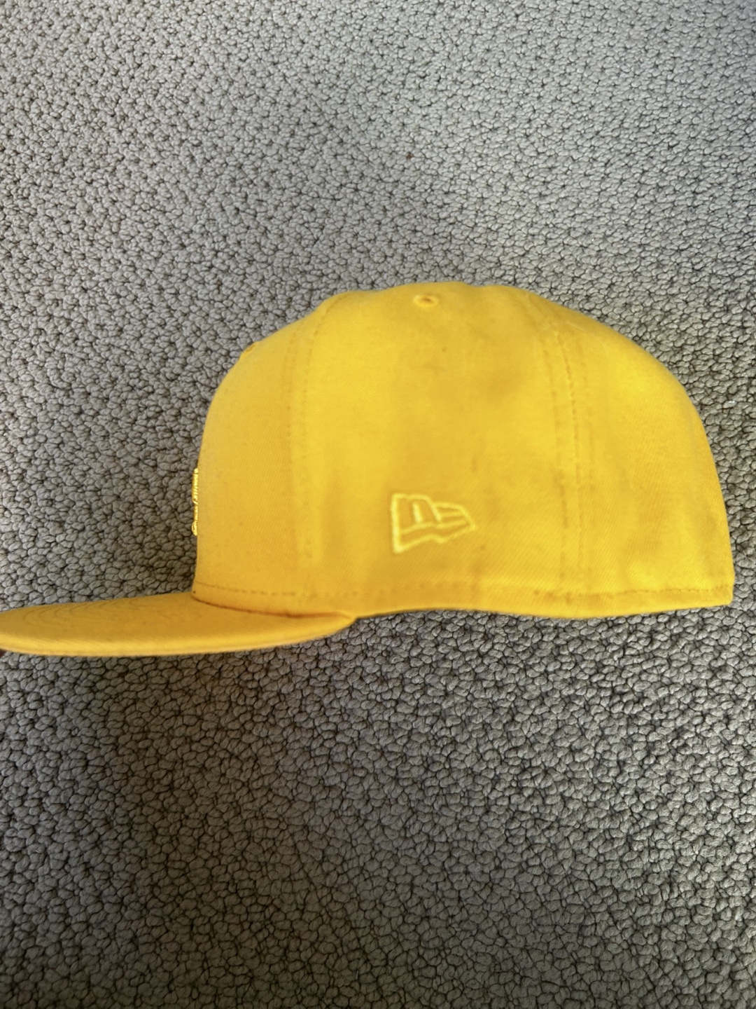 Yellow LA New Era 59Fifty Baseball Cap - photo 2