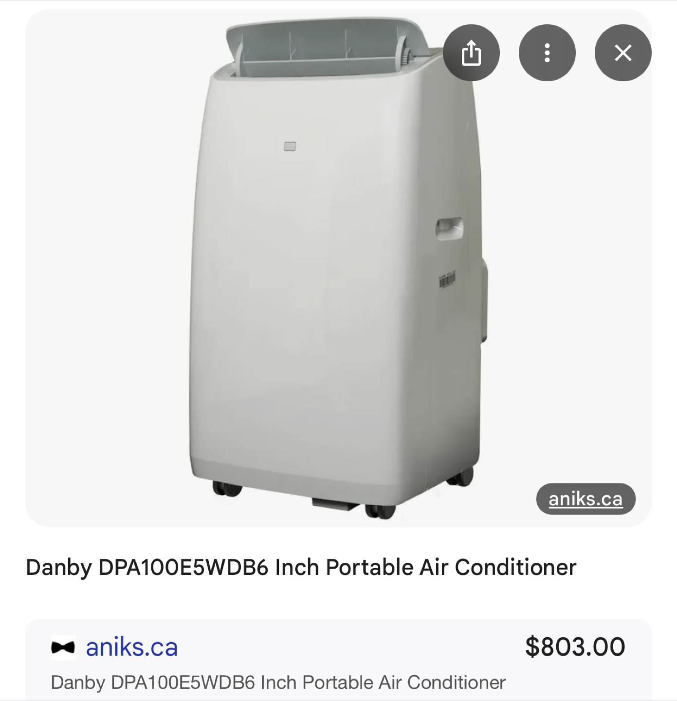 Danby Portable Air Conditioner - photo 4